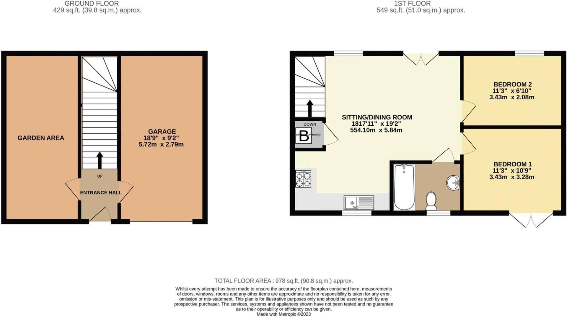 40, Darwin Crescent, Torquay floorplan