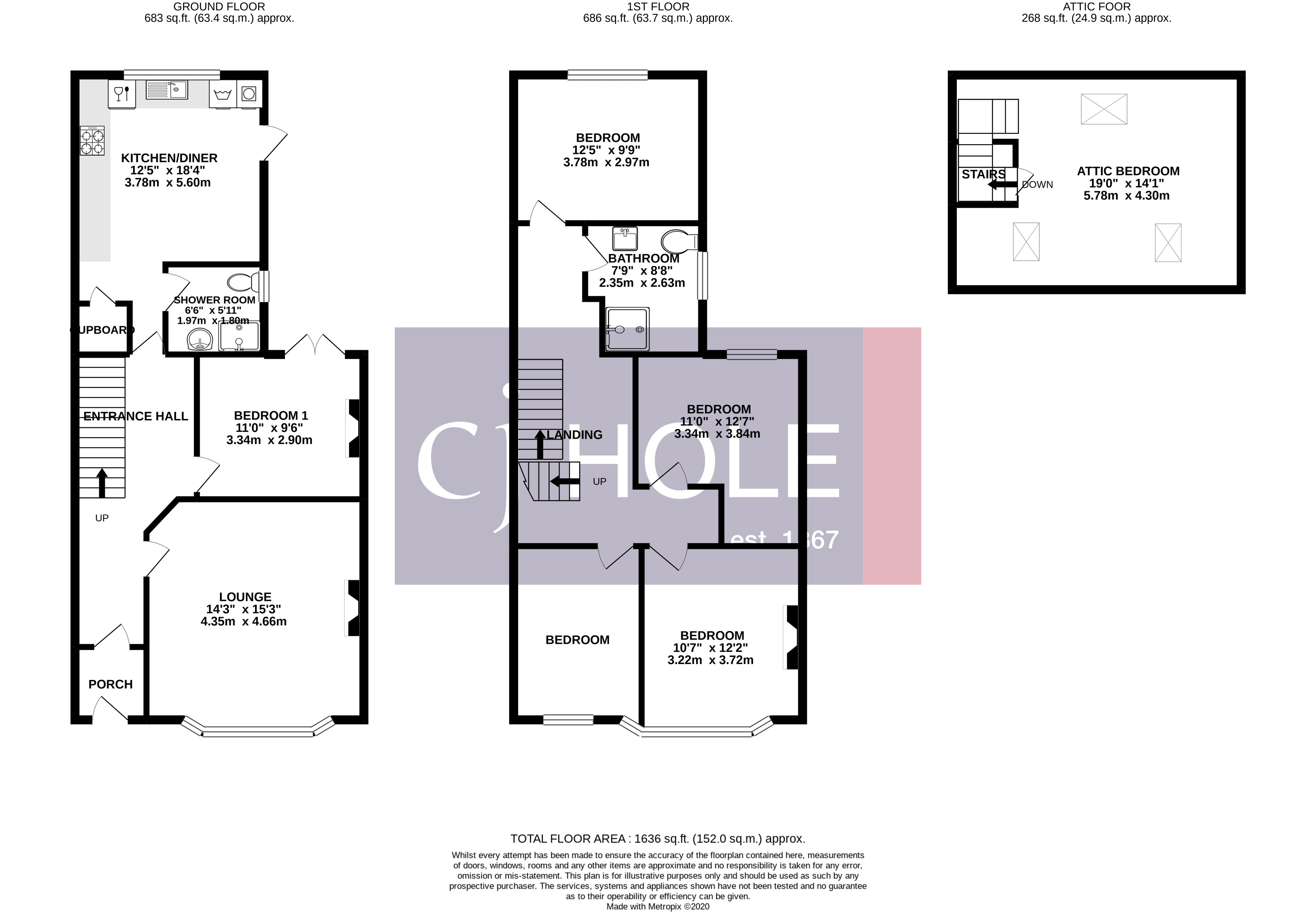 37, Longmead Avenue, Bristol floorplan