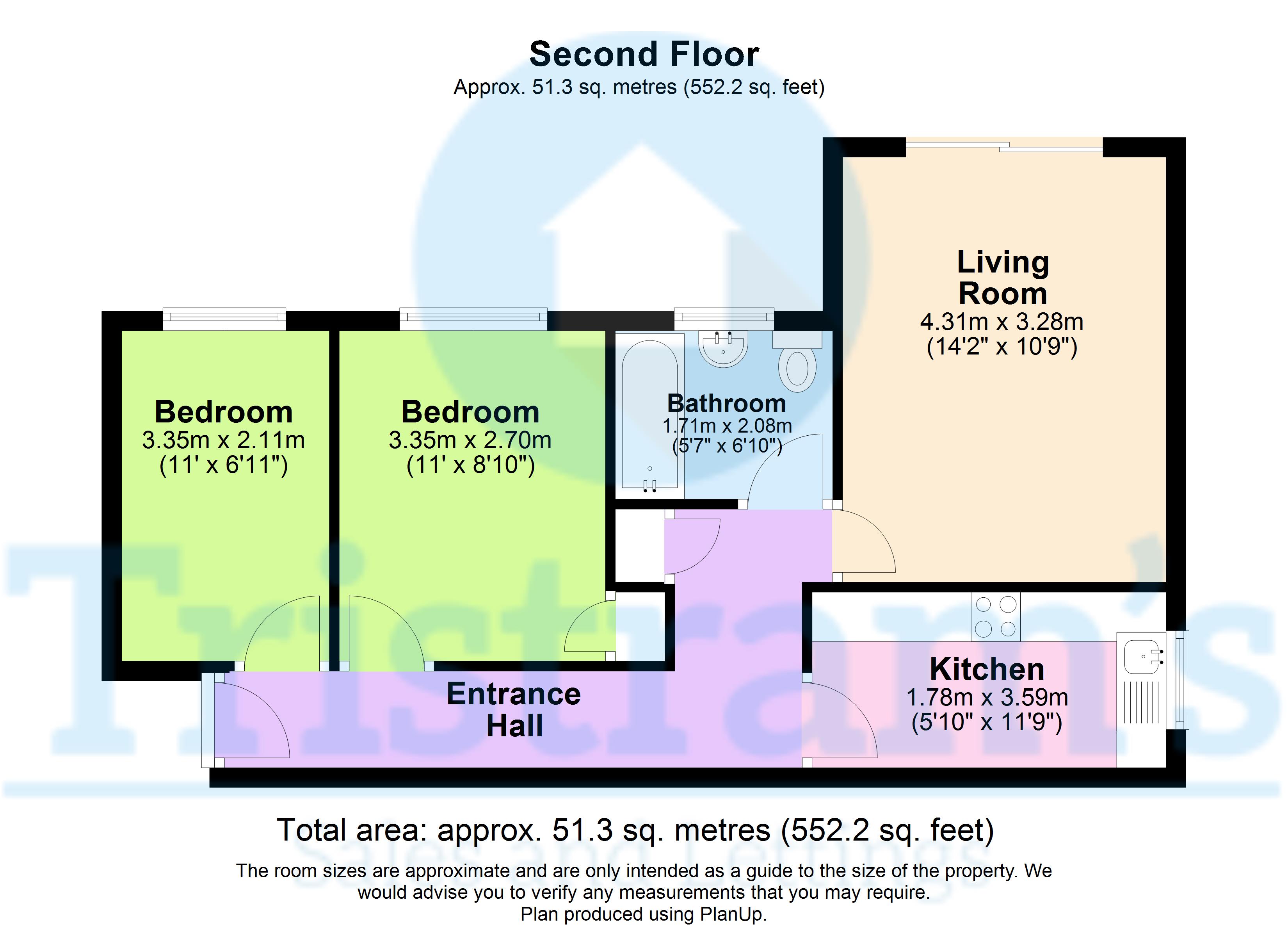 24, James Close, Derby floorplan