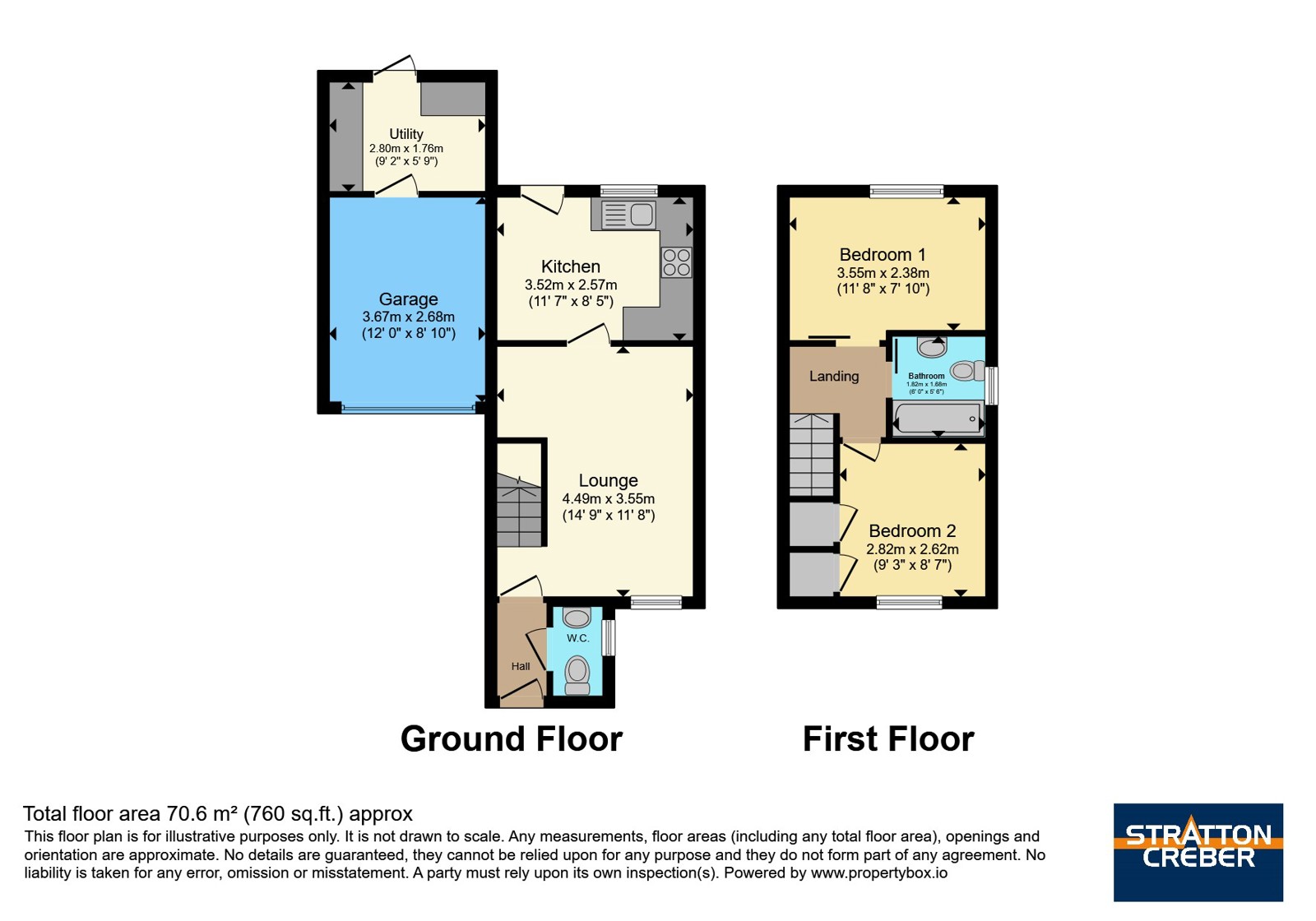 6, Fairview Park, St. Columb floorplan