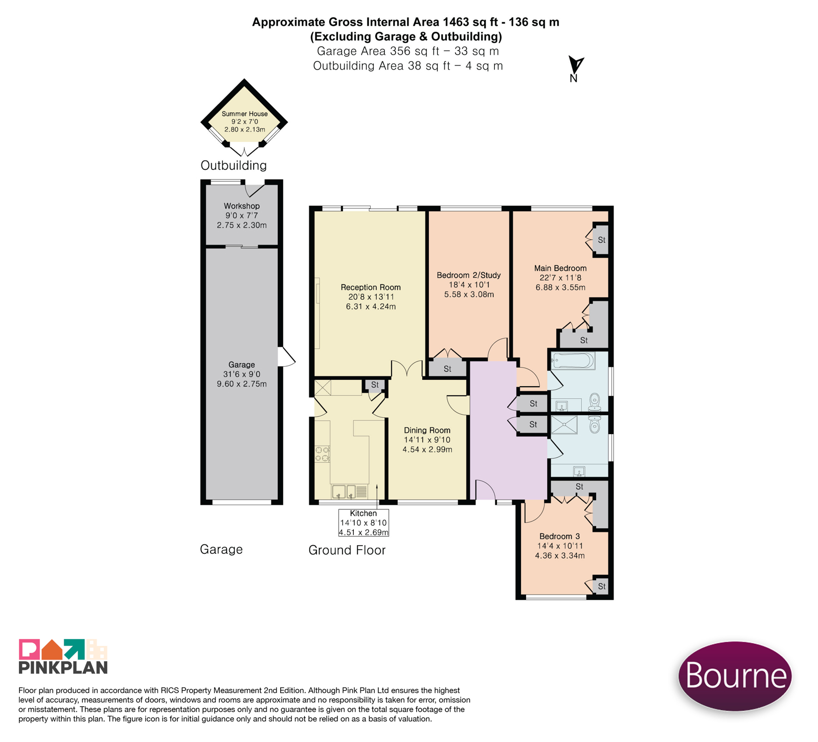 15, Birch Grove, Surrey floorplan