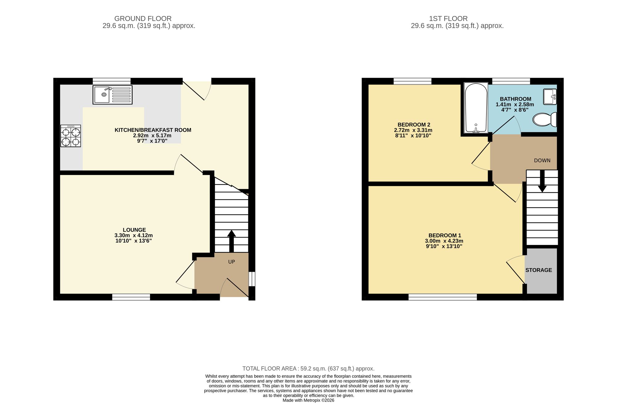 40 Laurel Crescent, Chesterfield floorplan