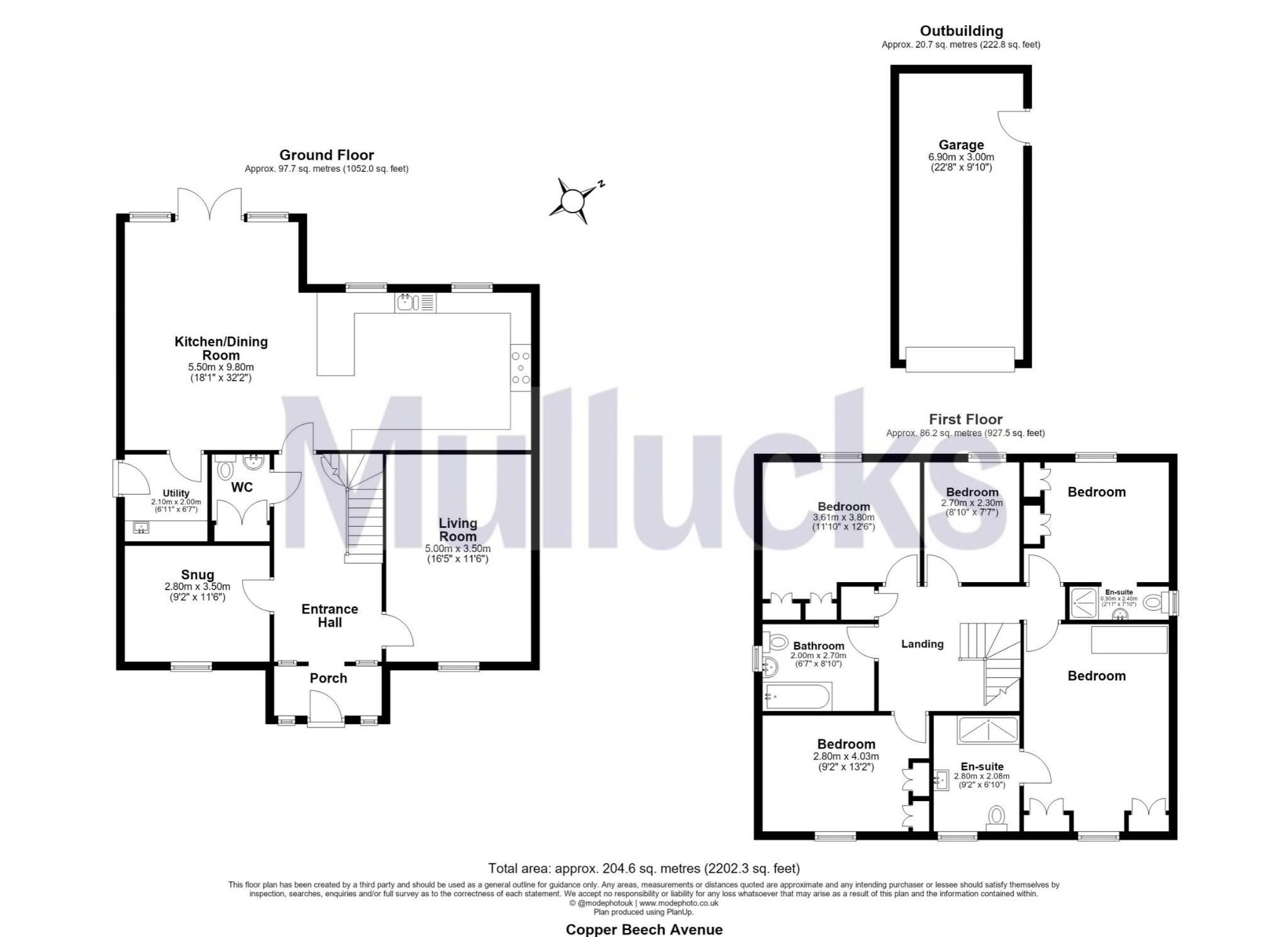 3, Copper Beech Avenue, Bishop's Stortford floorplan