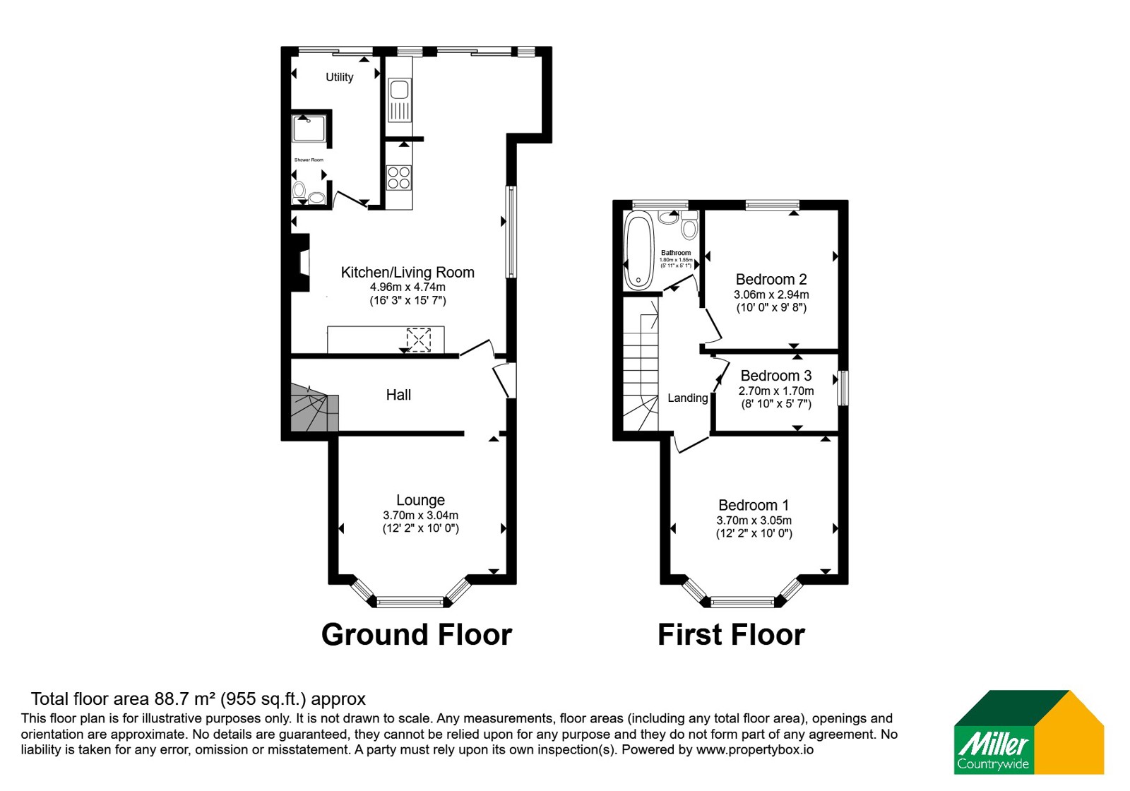11, Trescoe Road, Penzance floorplan