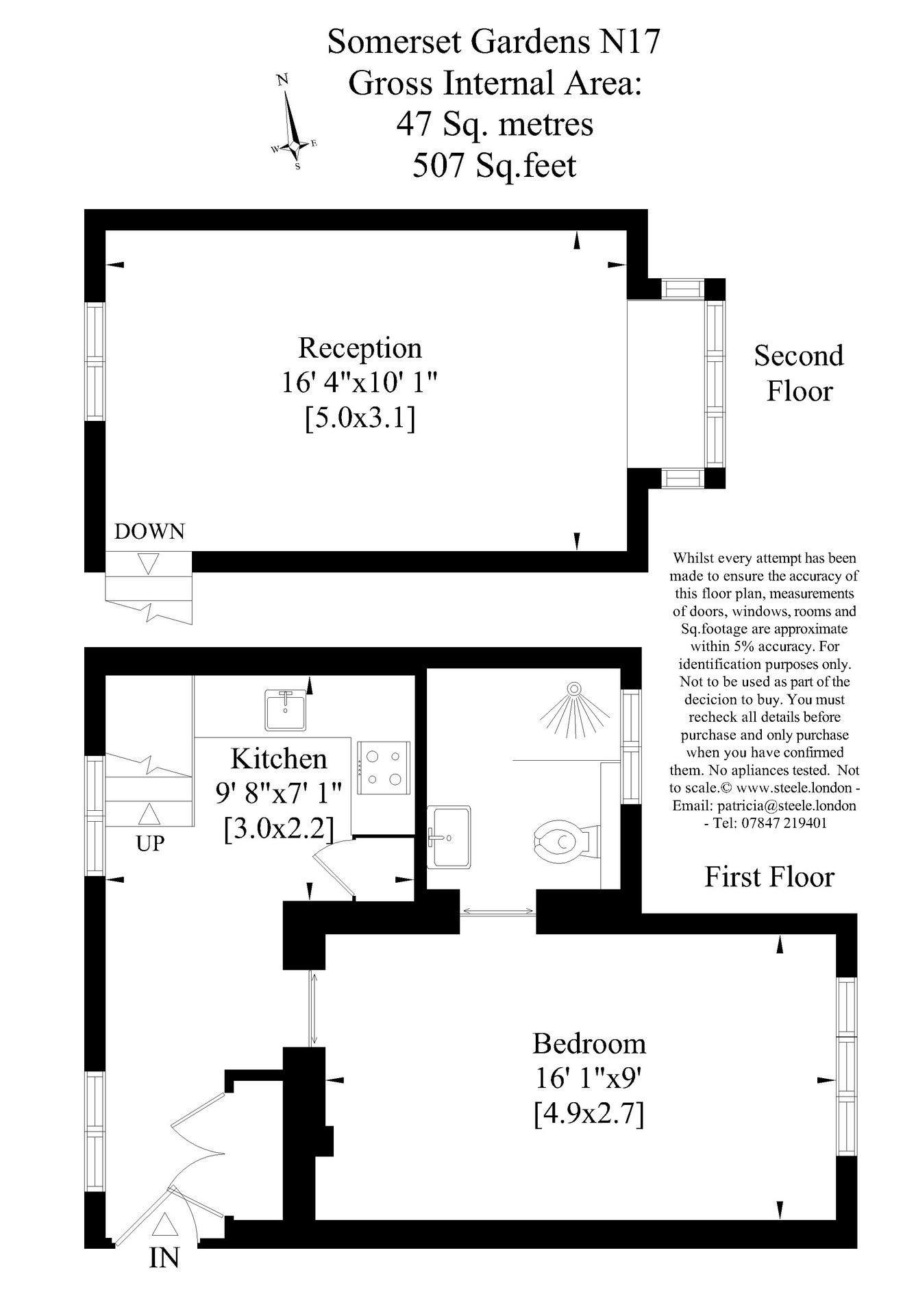 4 Somerset Gardens, London floorplan