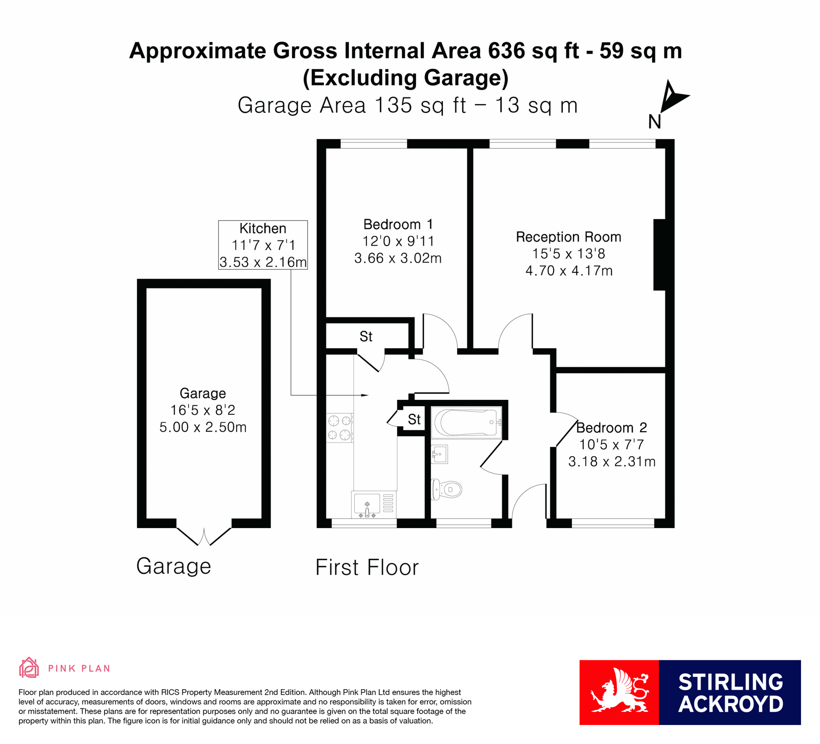 6A, The Parade, Virginia Water floorplan