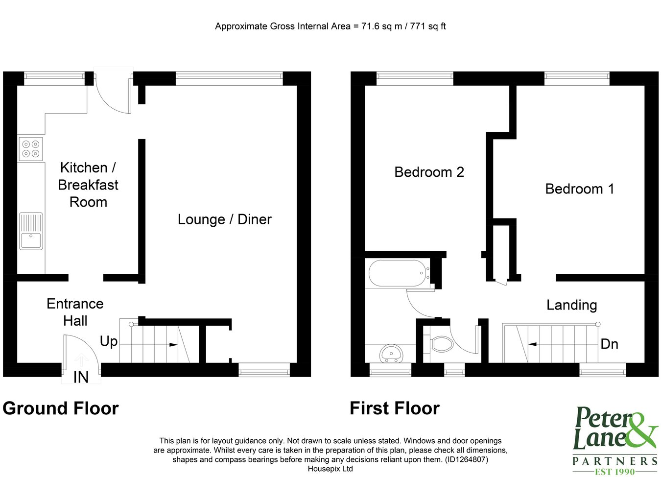 22, Sycamore Drive, Huntingdon floorplan
