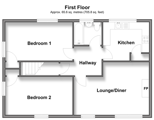 Rettendon View, Wickford floorplan