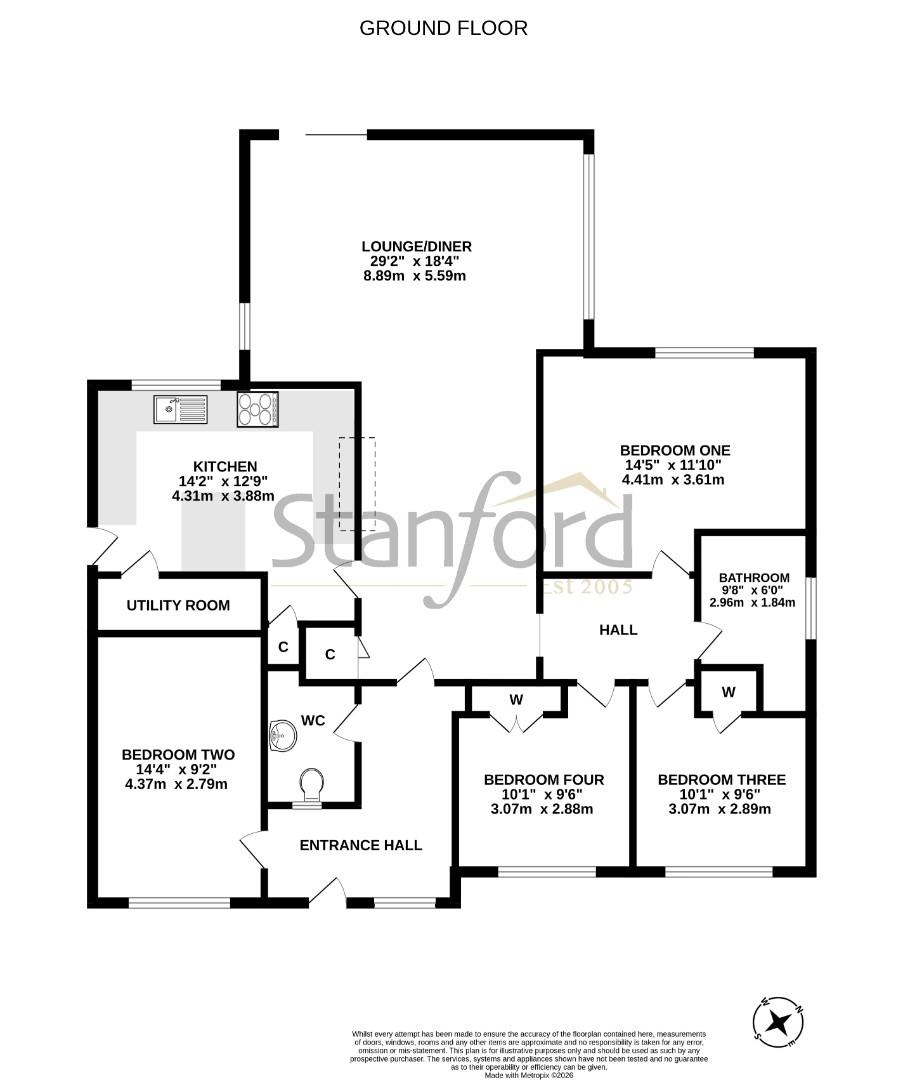 24, Oakgrove Gardens, Eastleigh floorplan