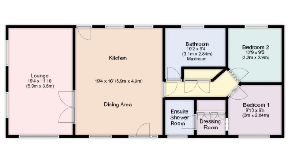 20, Wickham Court, Fareham floorplan