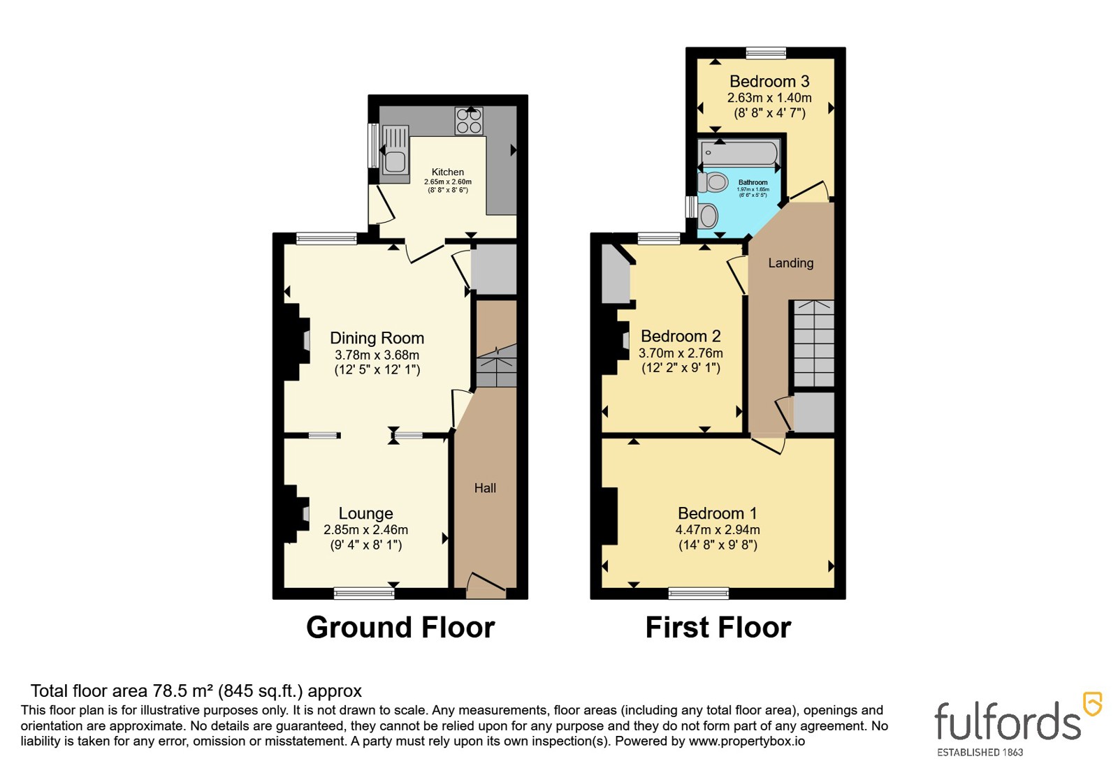 101, Exeter Road, Newton Abbot floorplan