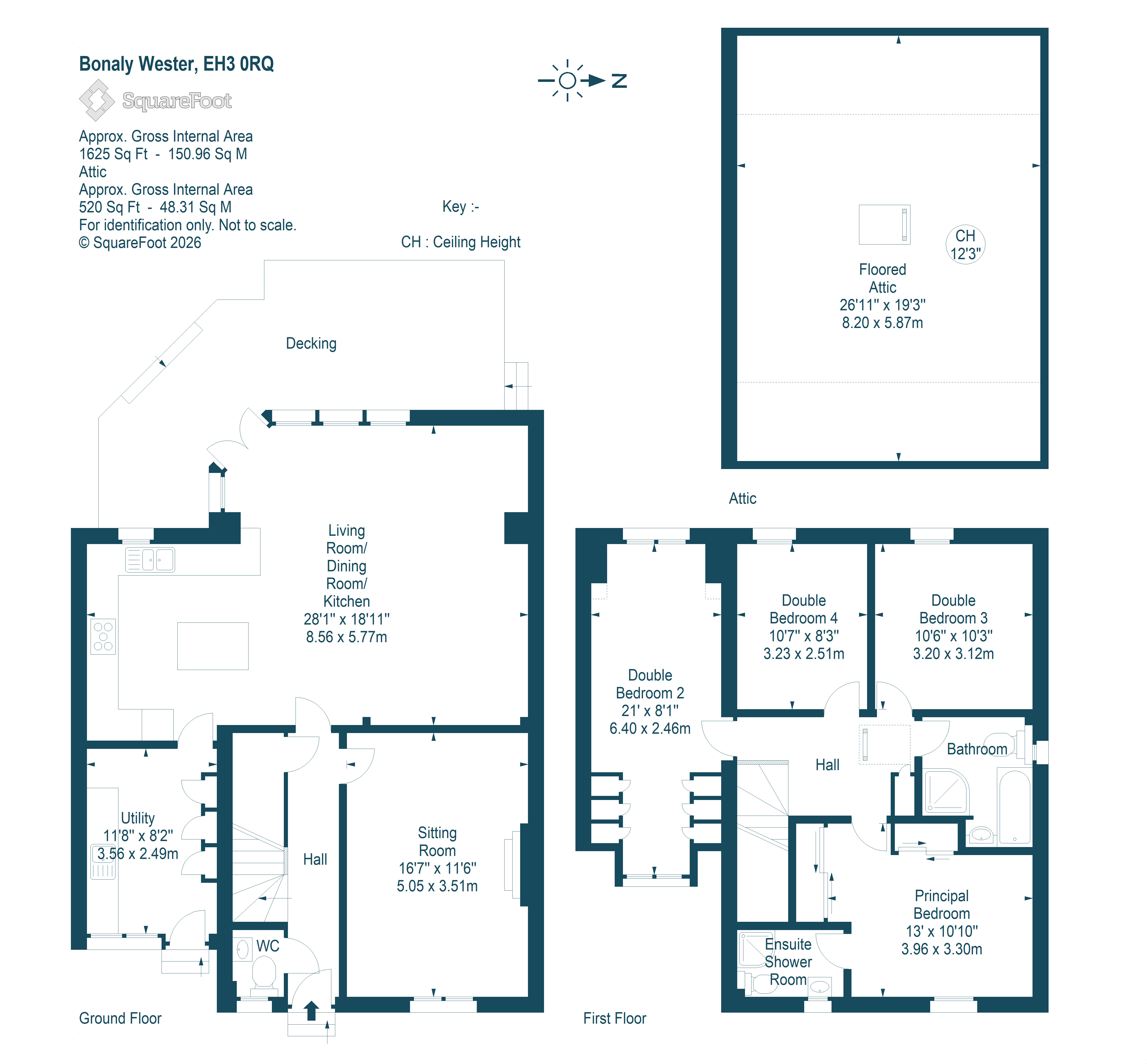 50, Bonaly Wester, Edinburgh floorplan