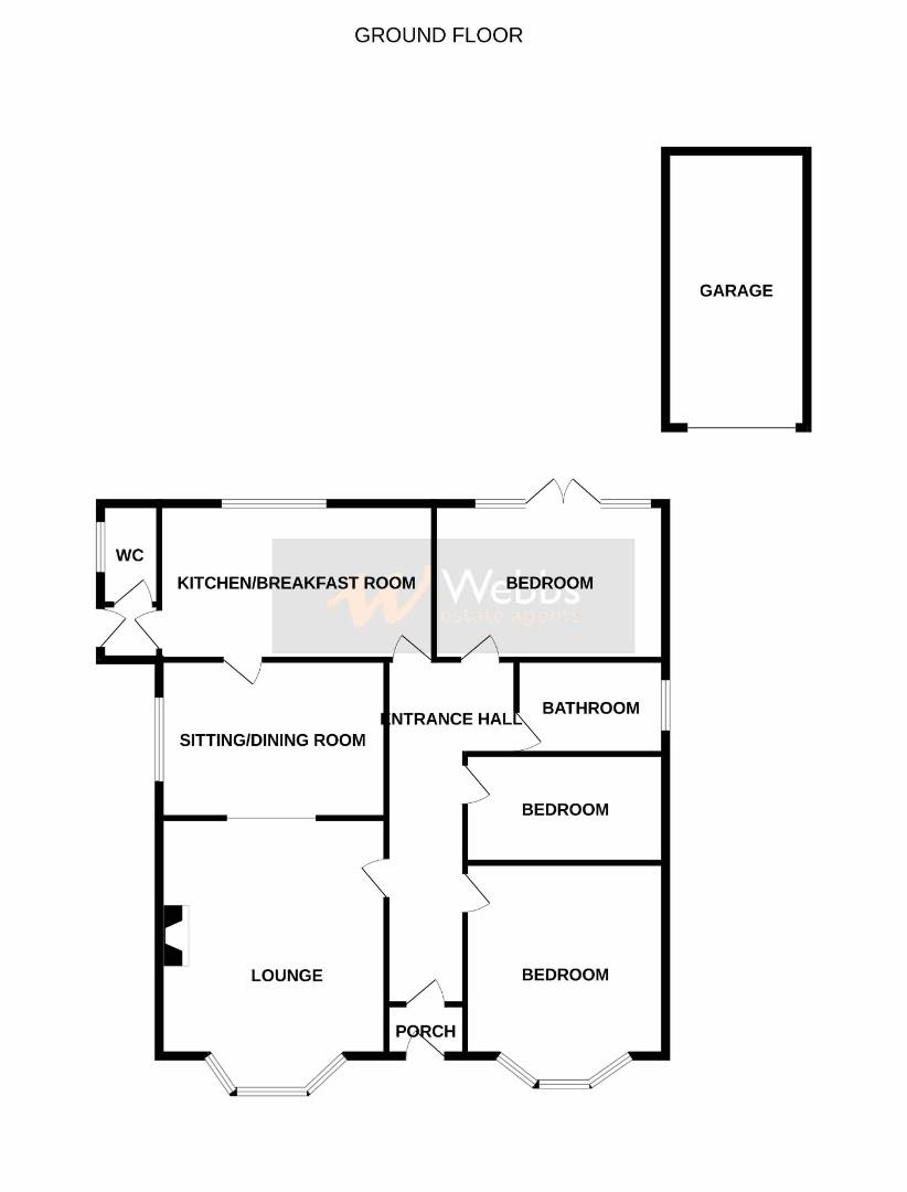 113, Wolverhampton Road, Walsall floorplan