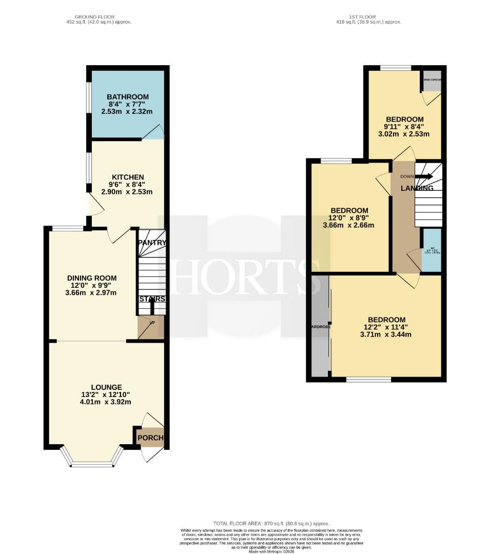 New Street, Rugby floorplan
