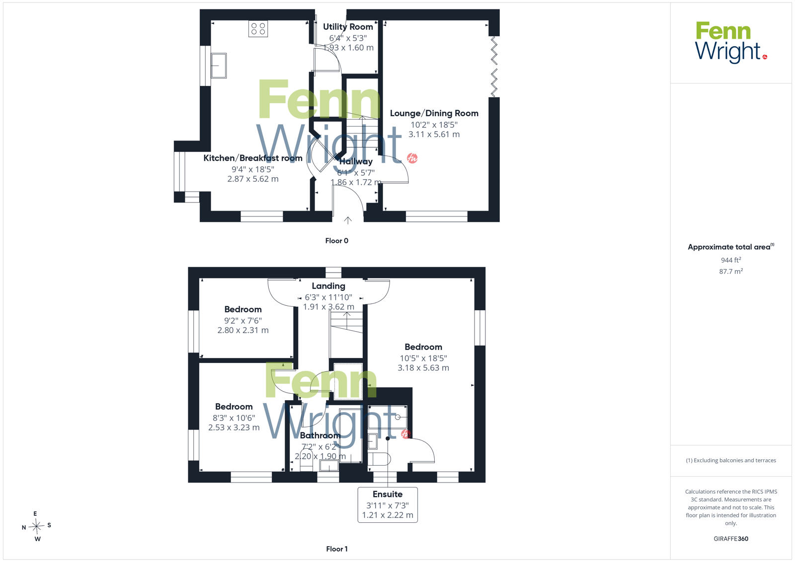 1, Vardri Close, Essex floorplan