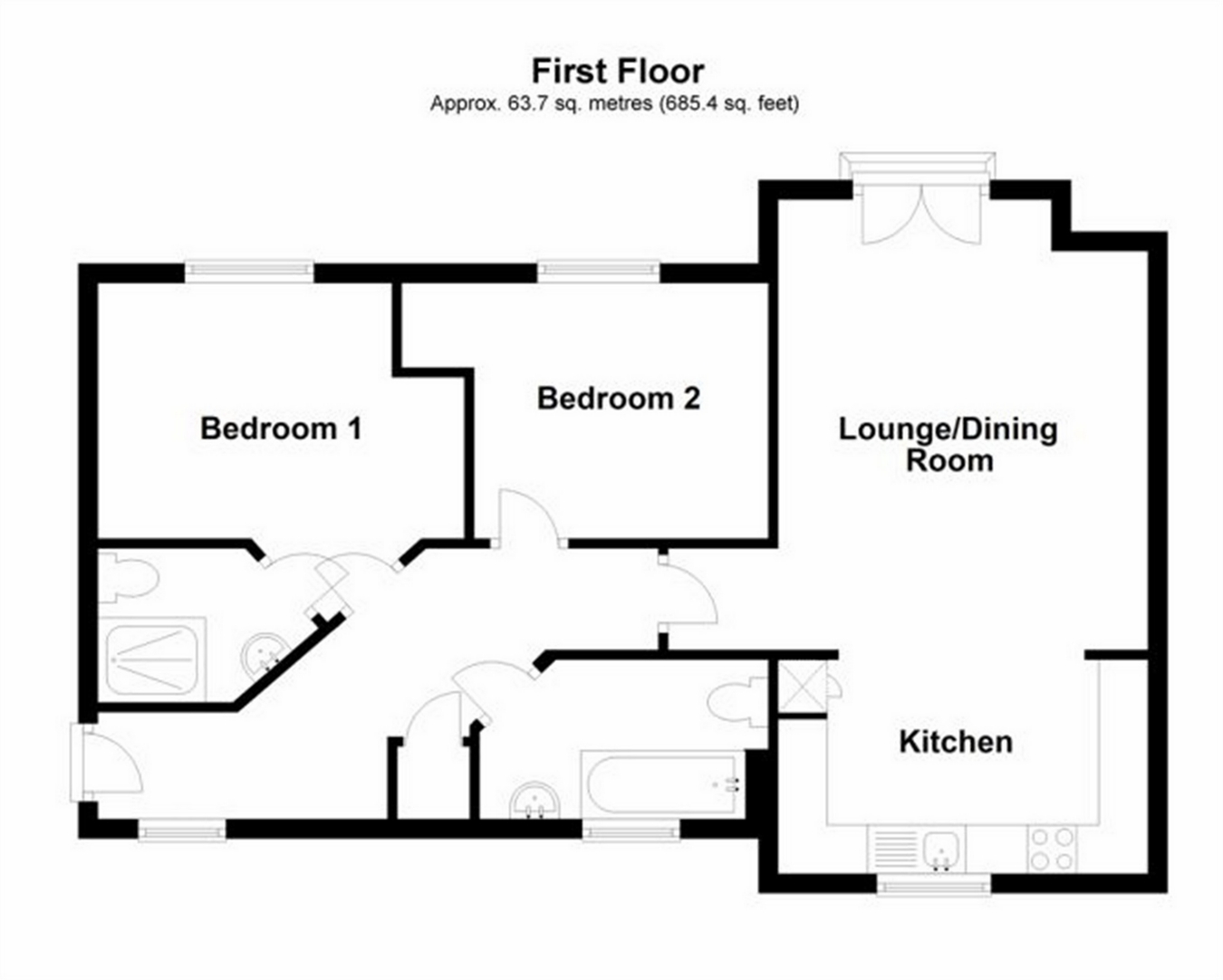 2 Bedrooms Flat for sale in Weyman Terrace, Herne Bay, Kent CT6