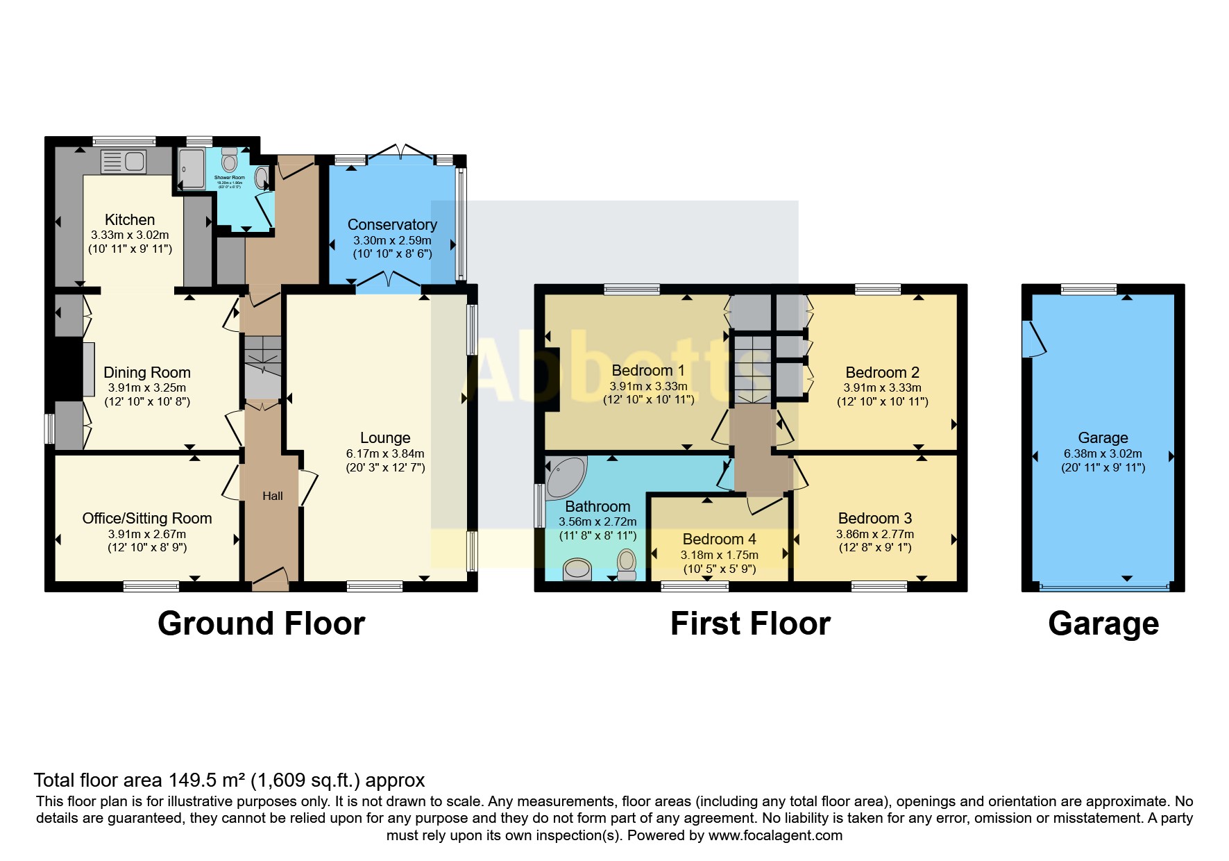 Old Coach House,, Folgate Lane, Wisbech floorplan