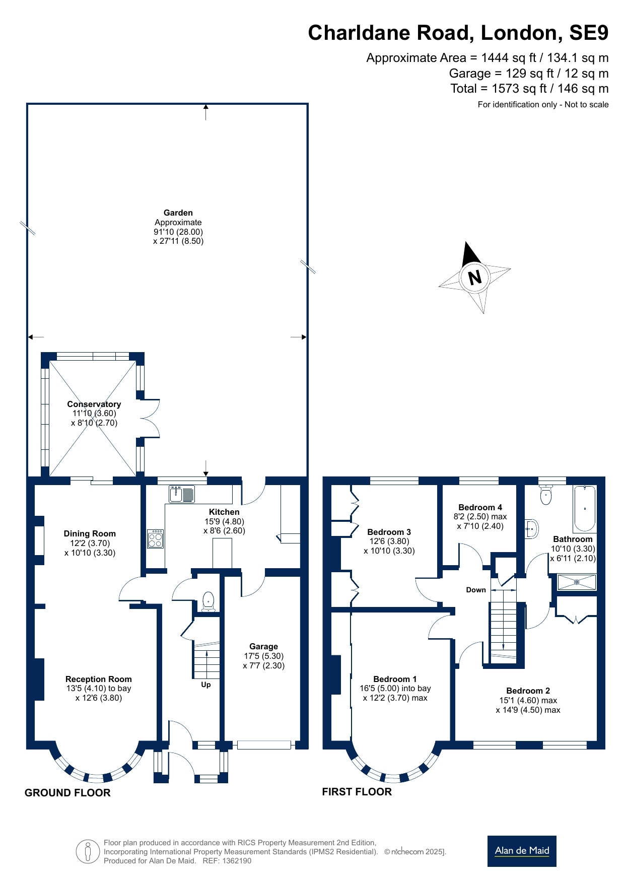 47, Charldane Road, London floorplan