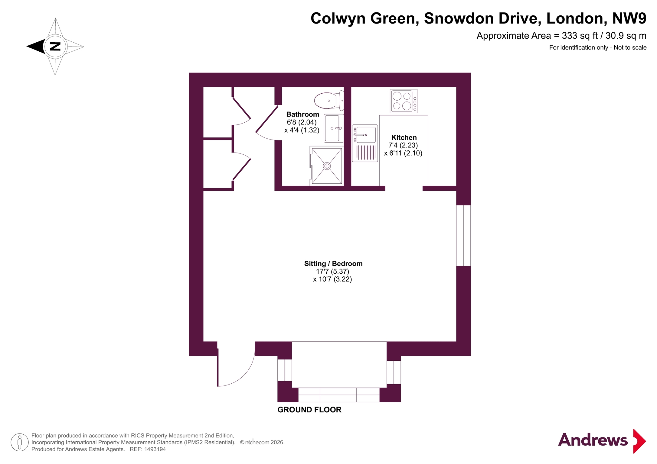 28, Colwyn Green, London floorplan
