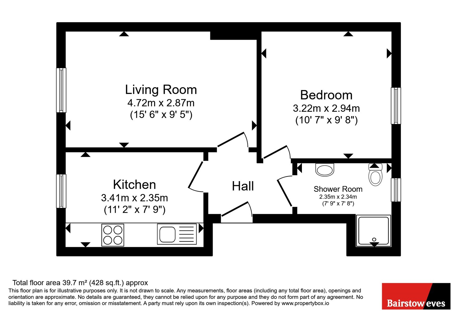 Flat 2, 2, Anson Grove, West Midlands floorplan