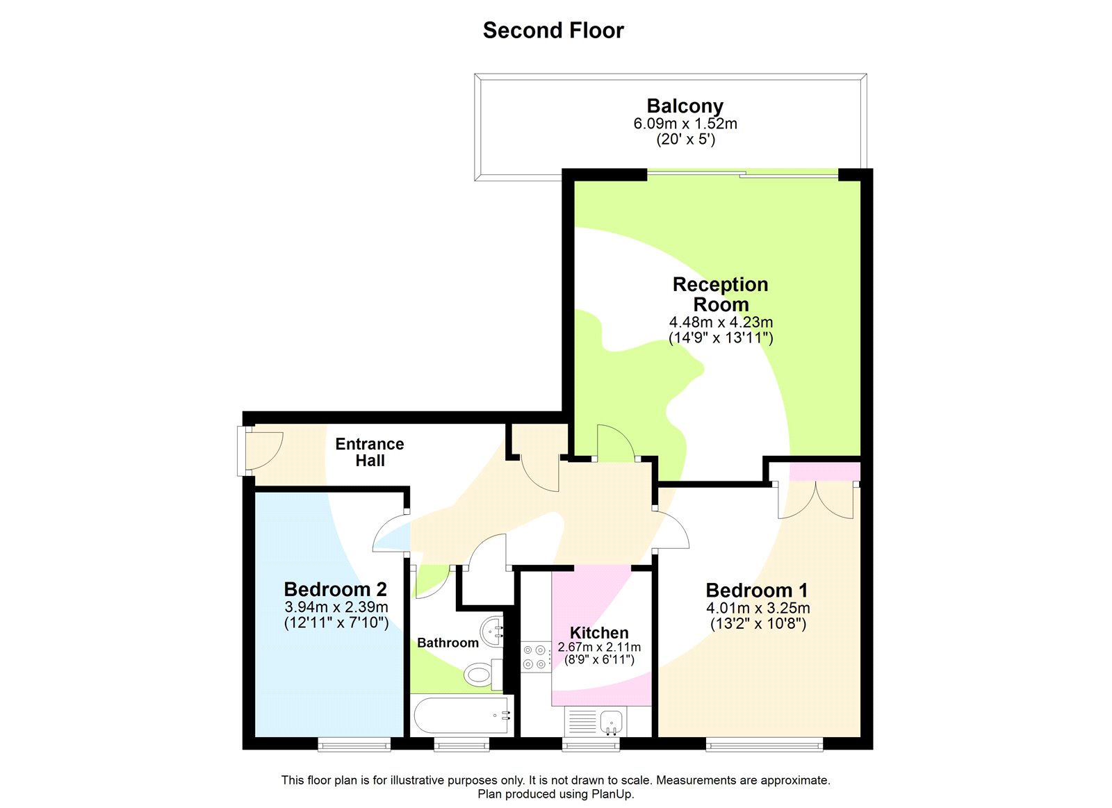 Belmont Hill, London SE13, 2 bedroom flat for sale 66561402