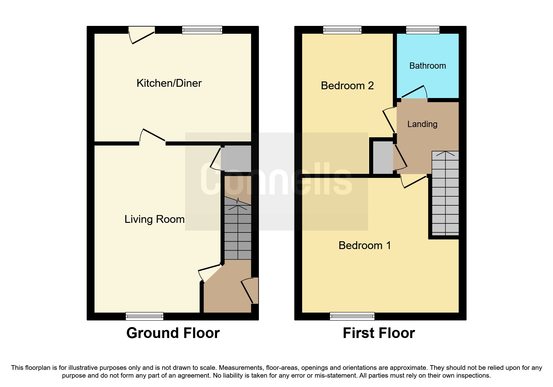 Halford Close, South Witham, Grantham NG33, 2 bedroom end terrace house