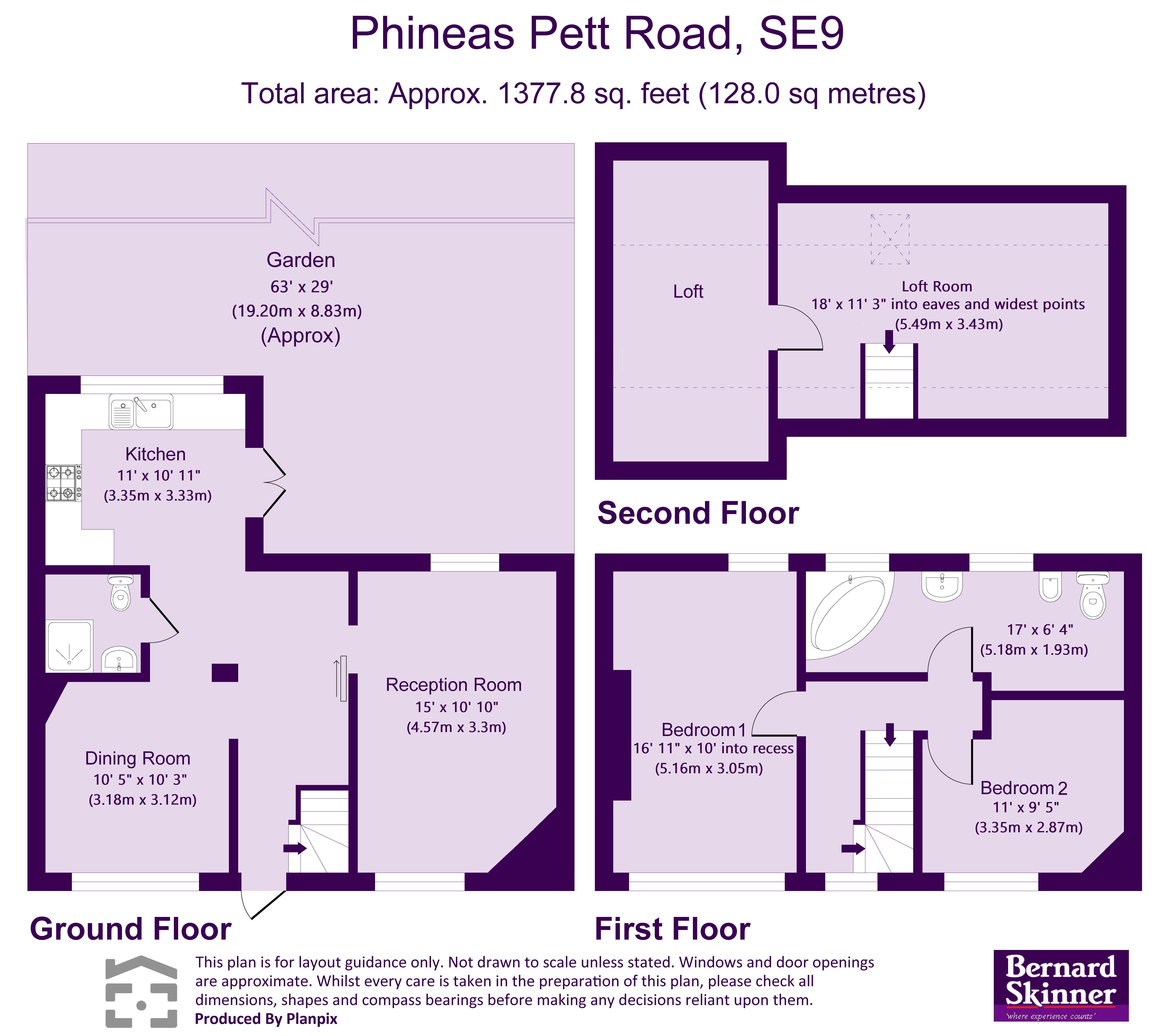 28, Phineas Pett Road, Eltham floorplan
