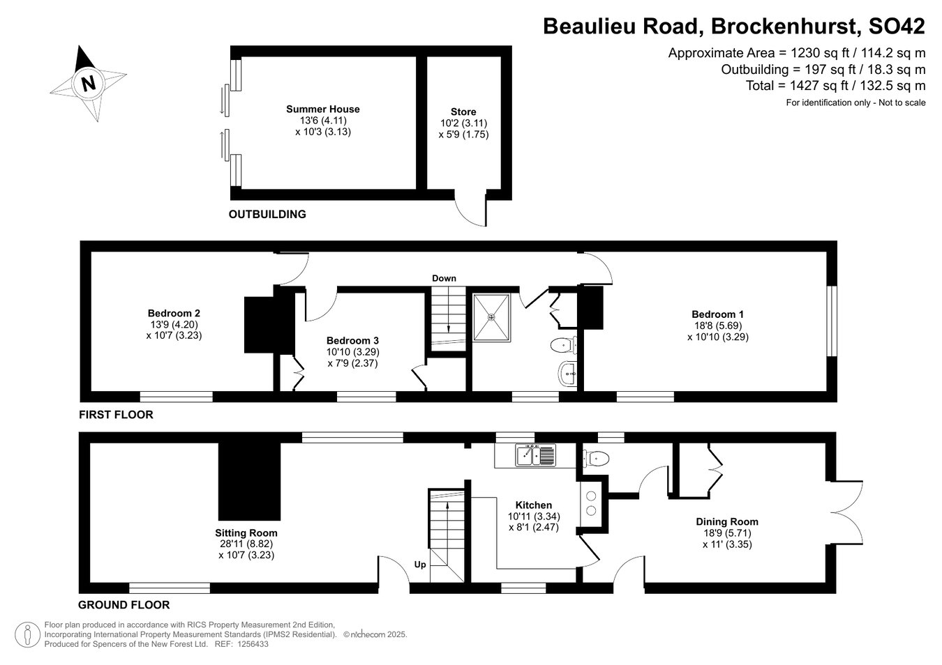  Beaulieu Road, Brockenhurst, SO42 floorplan