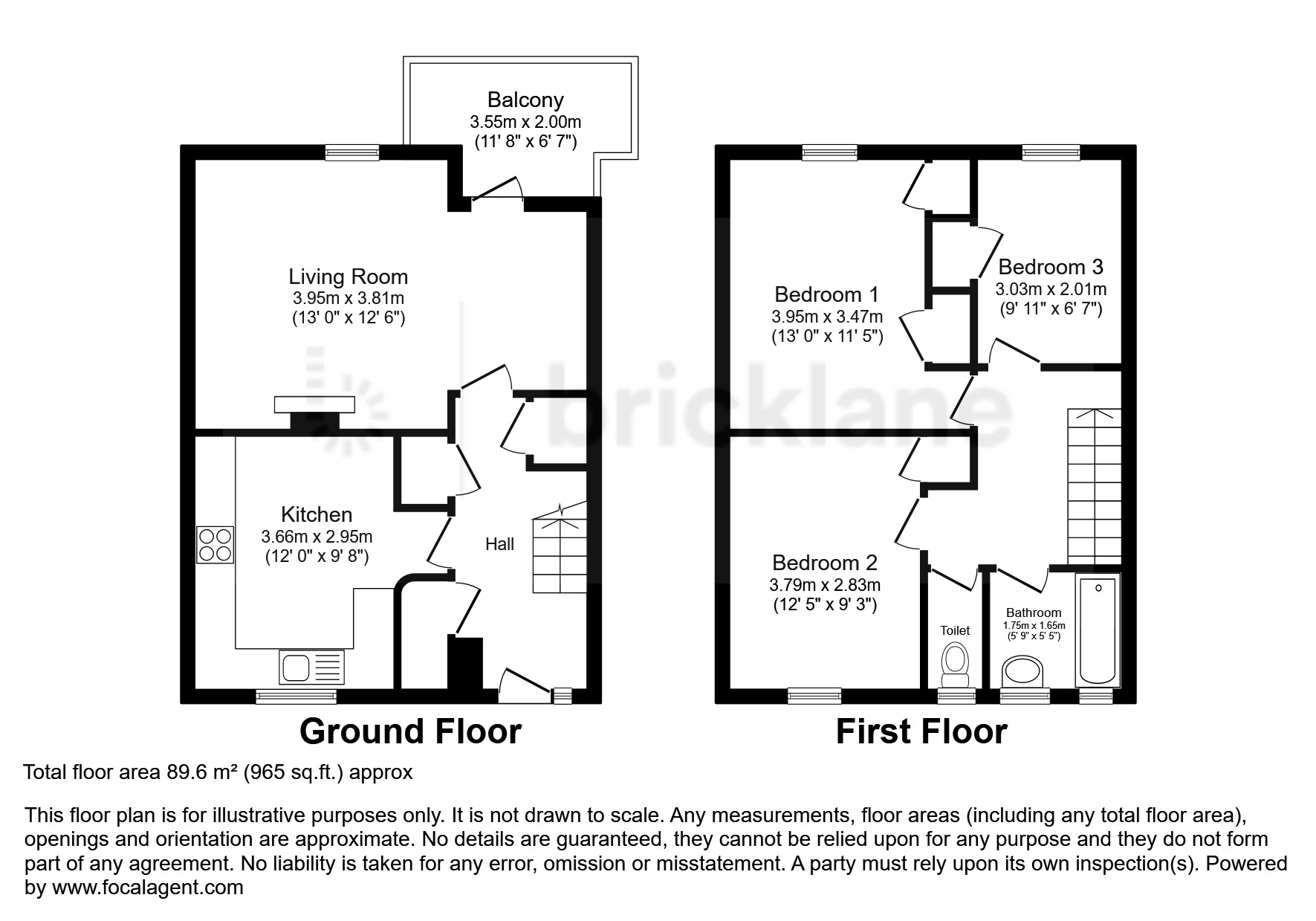 20, Eric Close, London floorplan