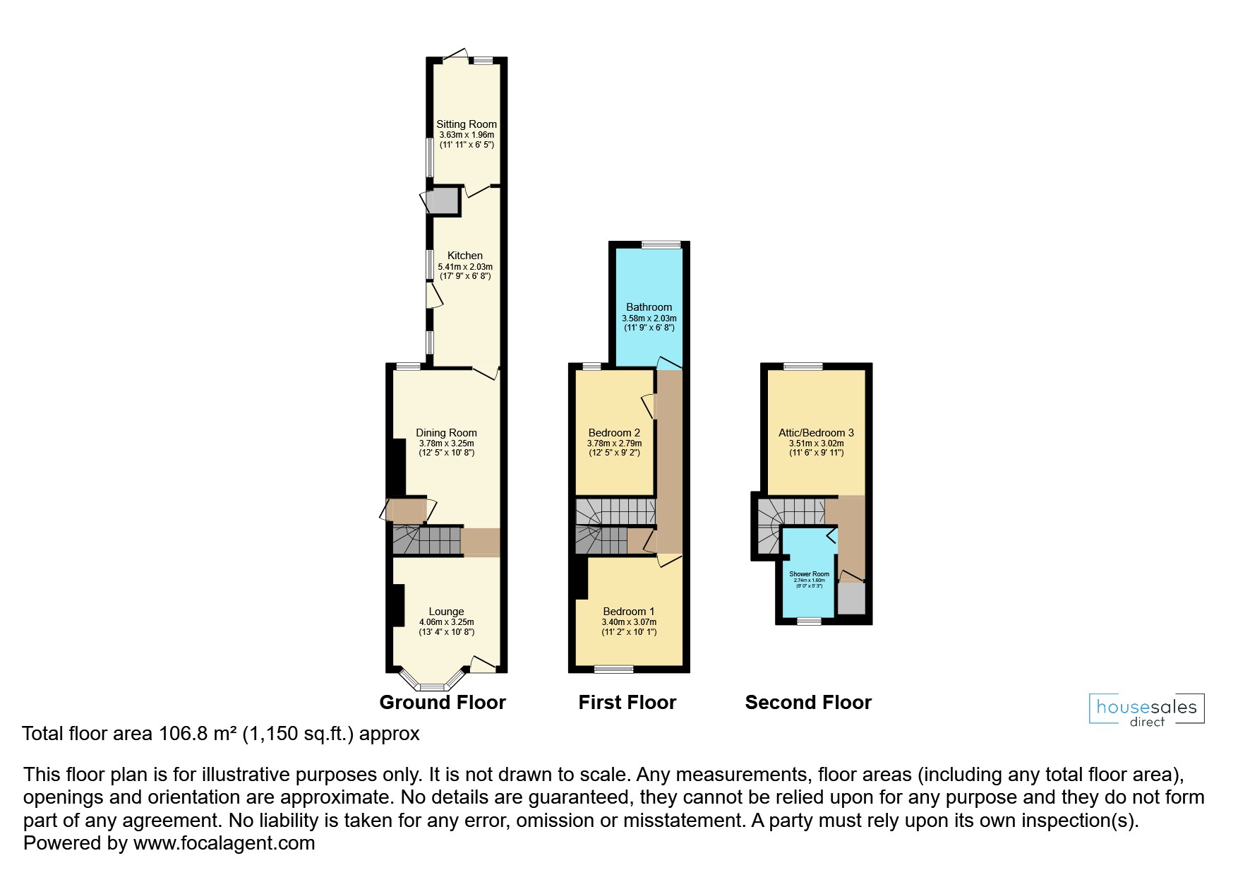 3 bed terraced house for sale in Knighton Church Road, Leicester LE2