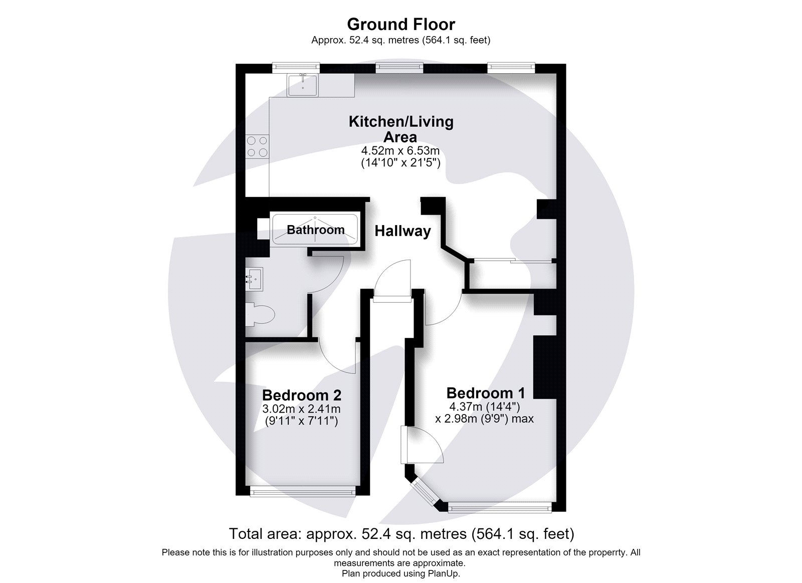 86A, Crofton Avenue, Bexley floorplan