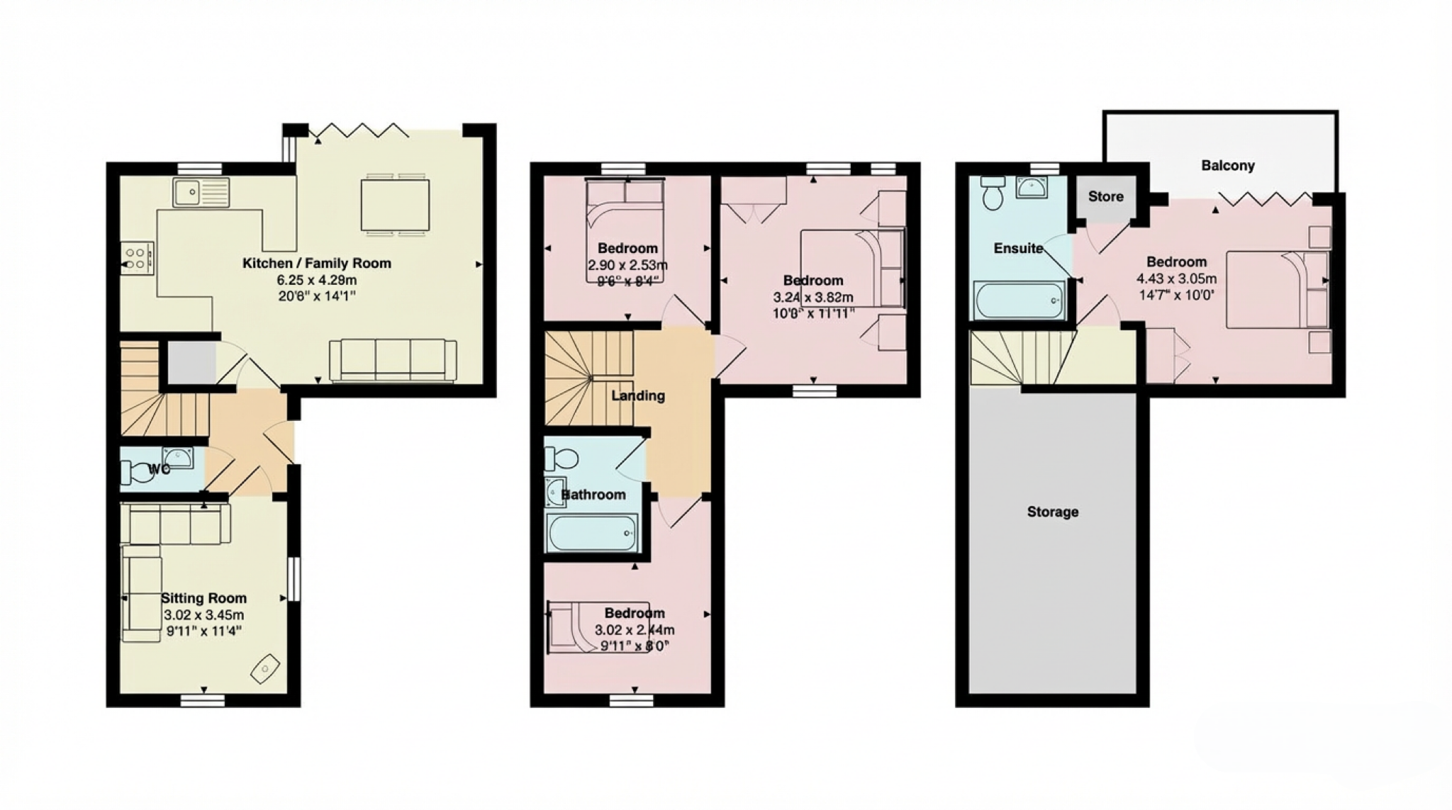 Plot 31, Mason Row, Victoria Gardens, Todmorden floorplan