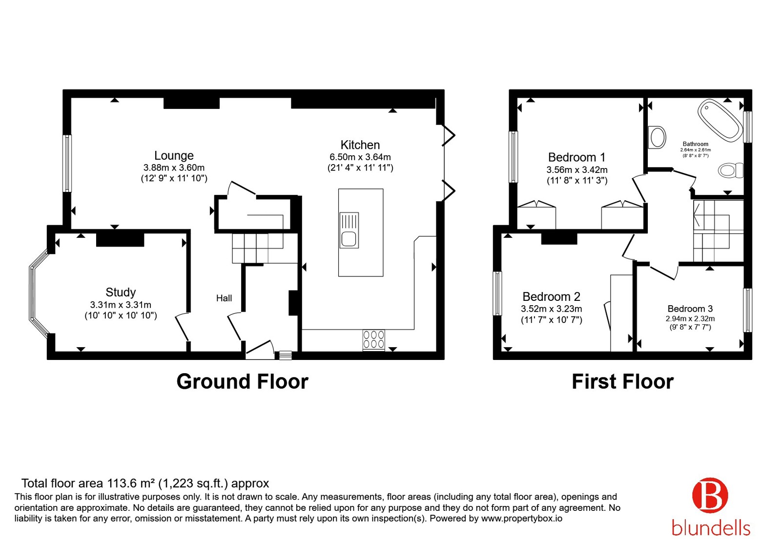 Springwood Road, South Yorkshire floorplan