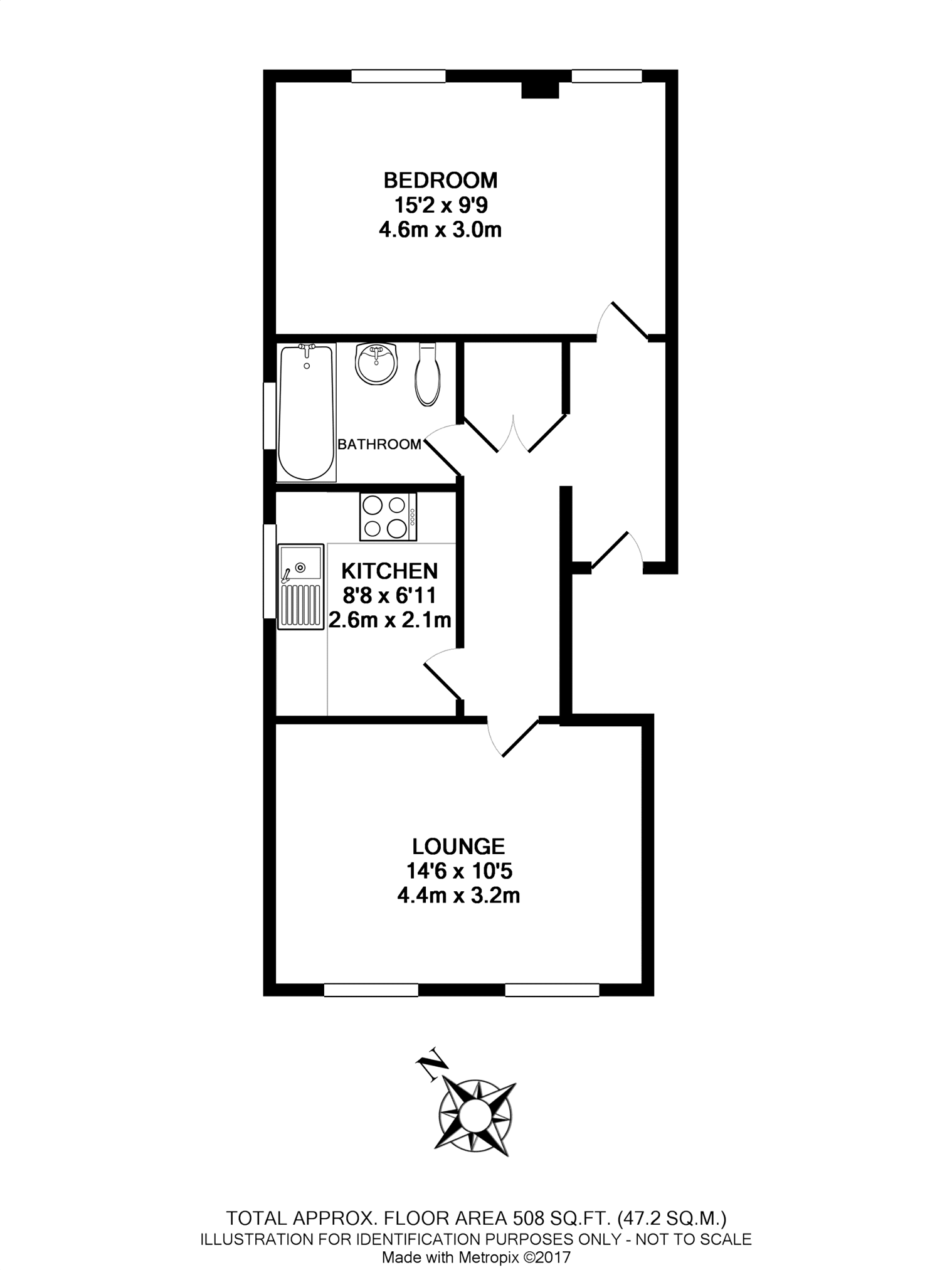 1 Bedrooms Flat to rent in Penleys Grove Street, York YO31