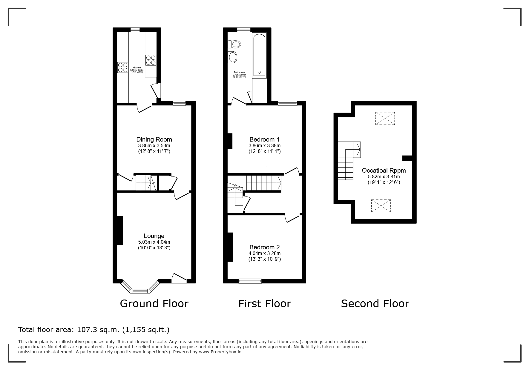 11, High Street, Sheffield floorplan