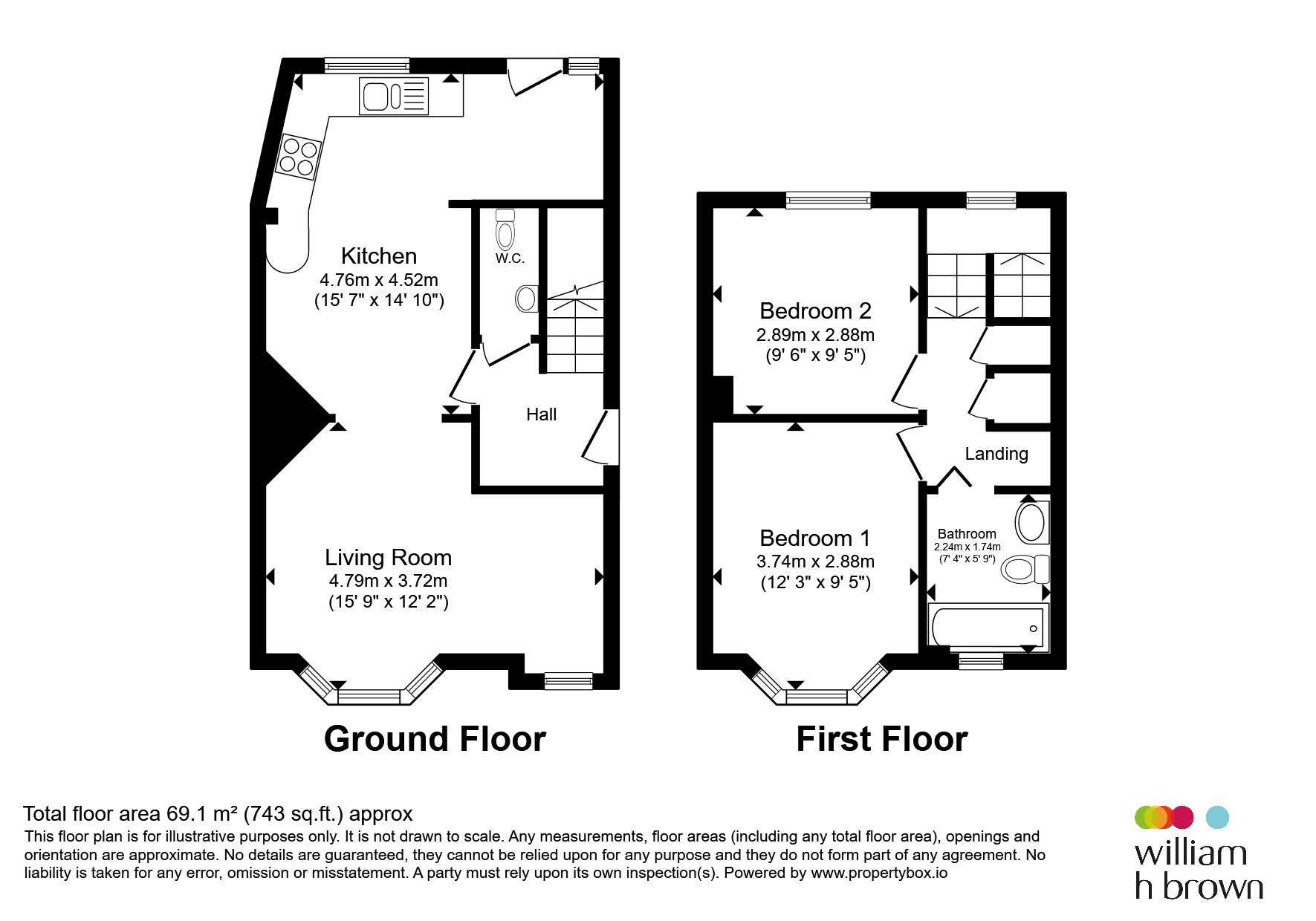 42, Durham Crescent, Nottingham floorplan