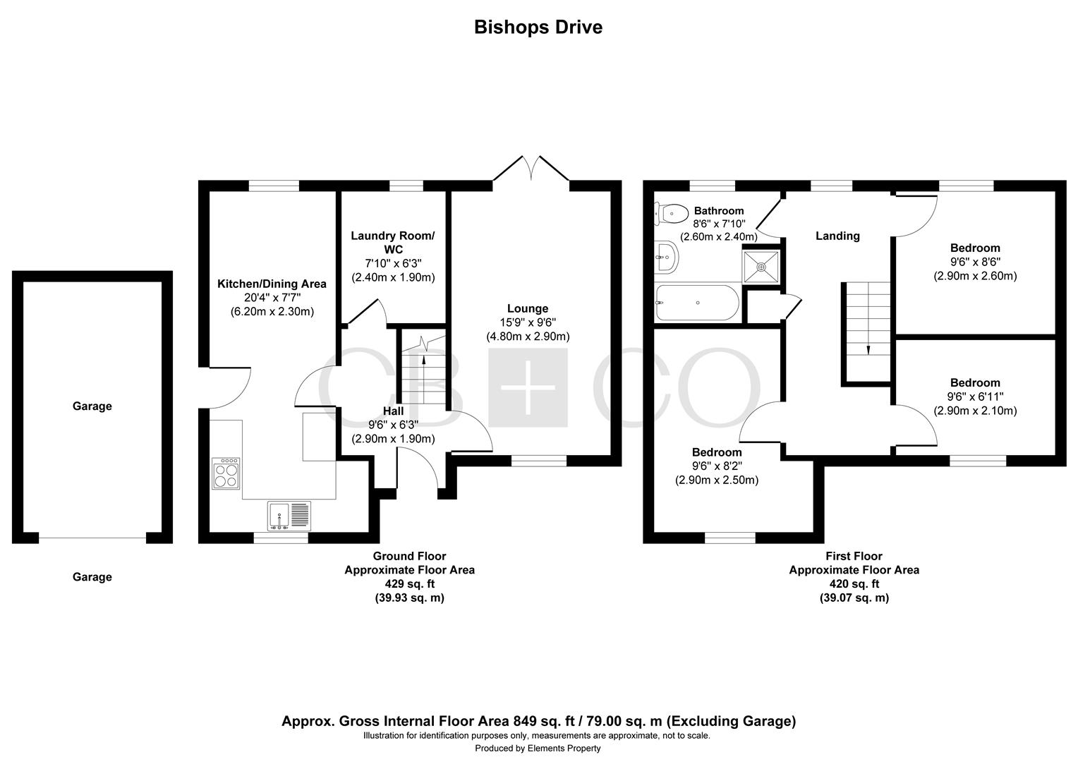 81, Bishops Drive, Derby floorplan