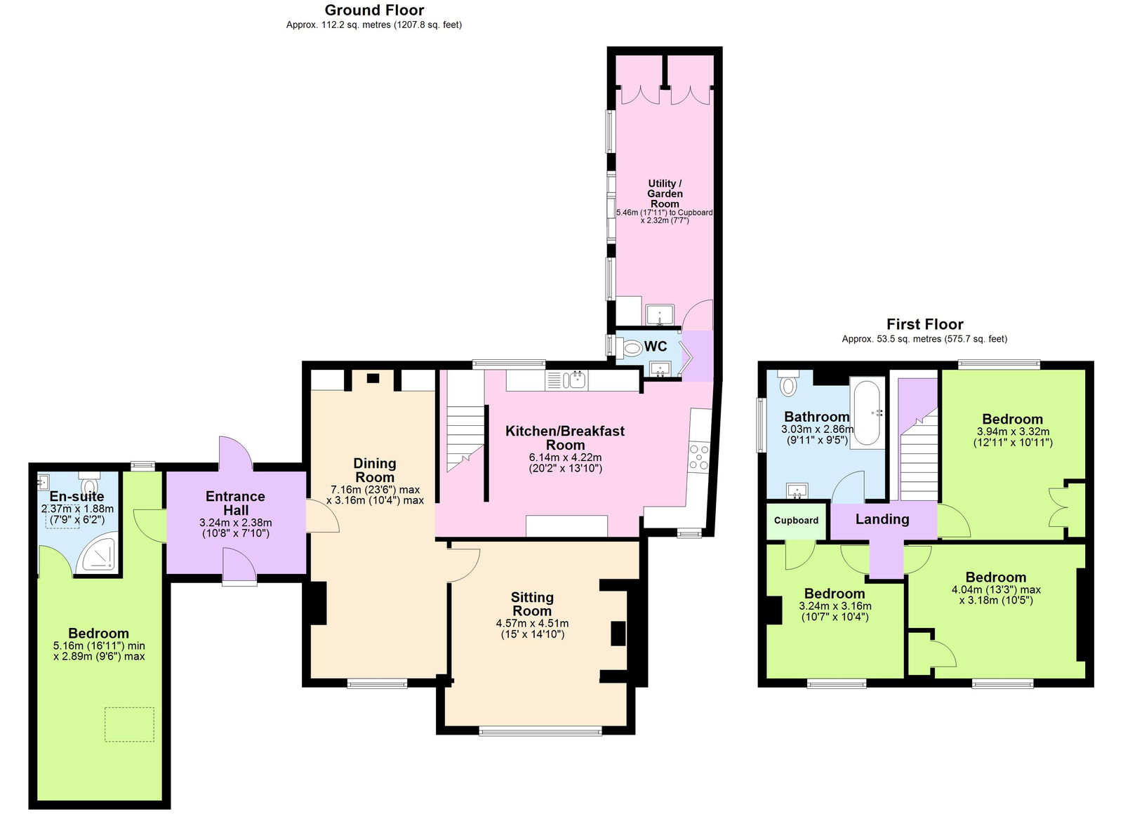 Lower Green Cottage, Back Road, Cranbrook floorplan