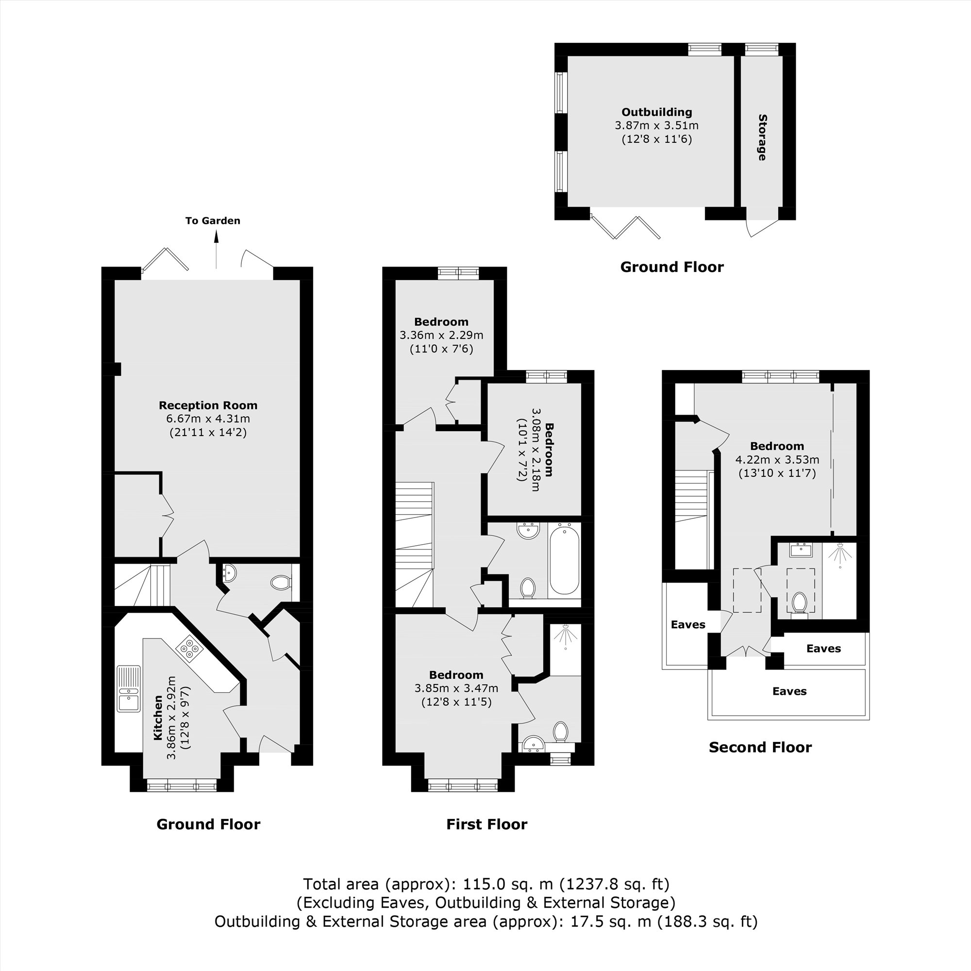 38A, Camac Road, Twickenham floorplan