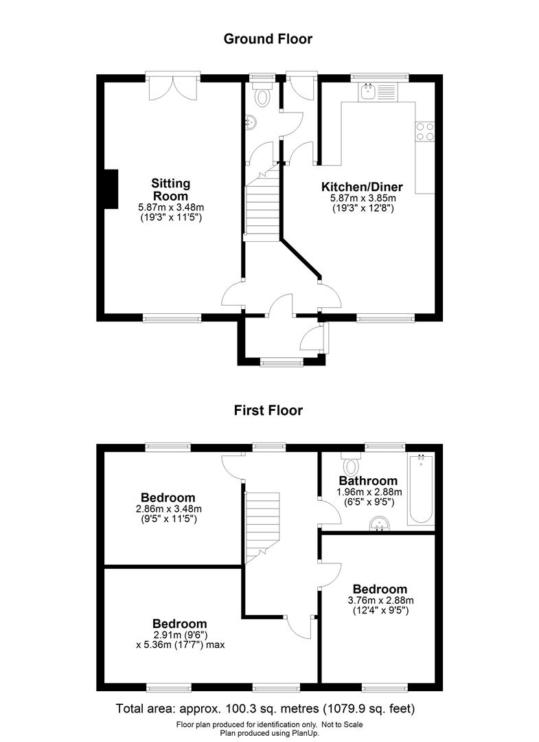 Lower Barn House, Brecon floorplan