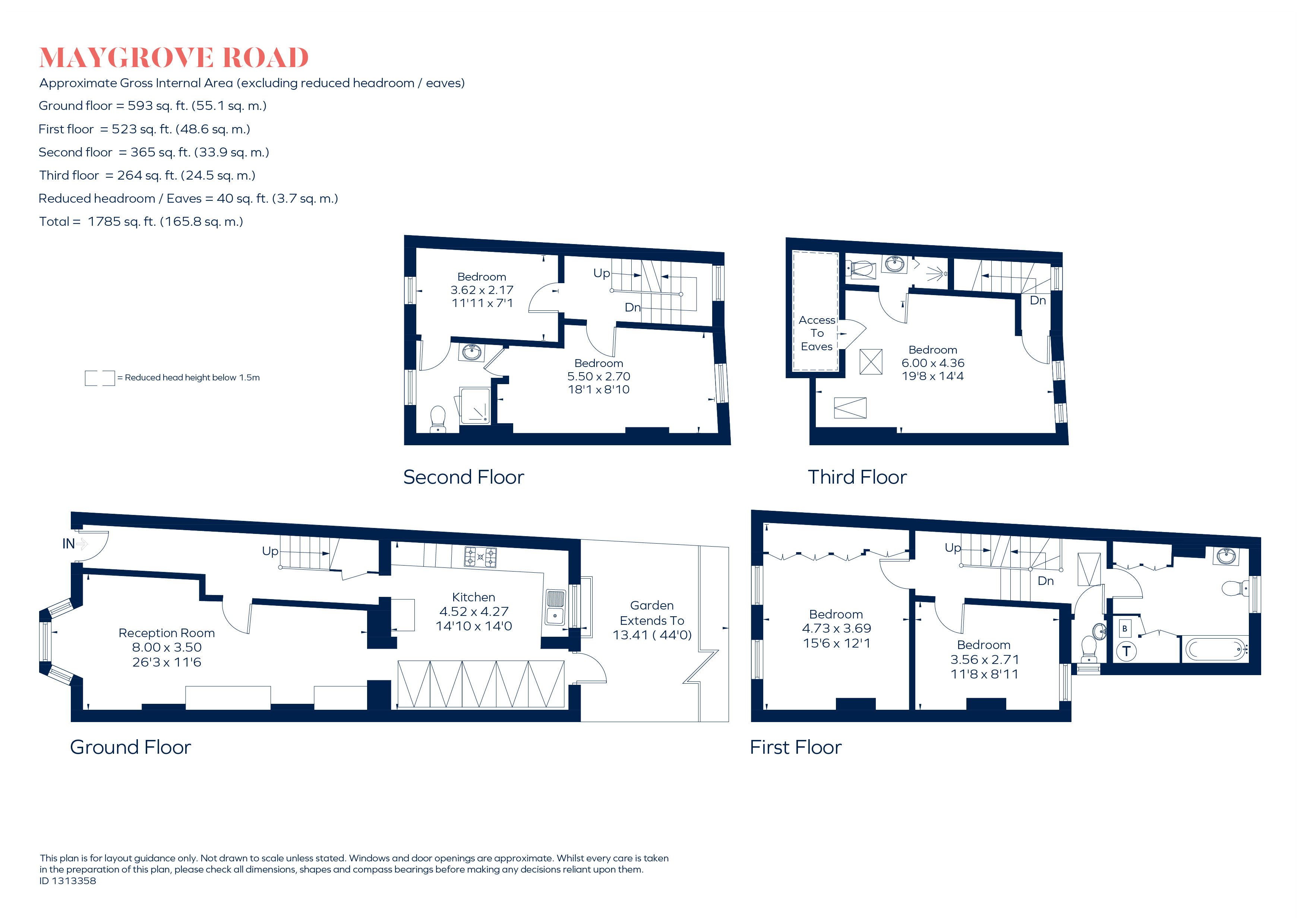 106, Maygrove Road, London floorplan