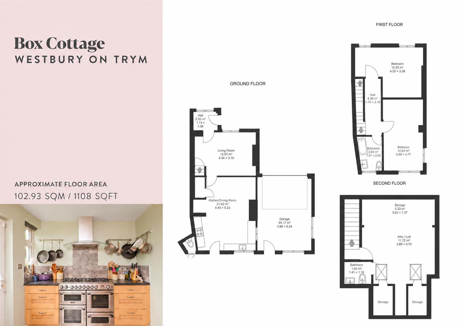 Box Cottage, Waters Lane, Bristol floorplan