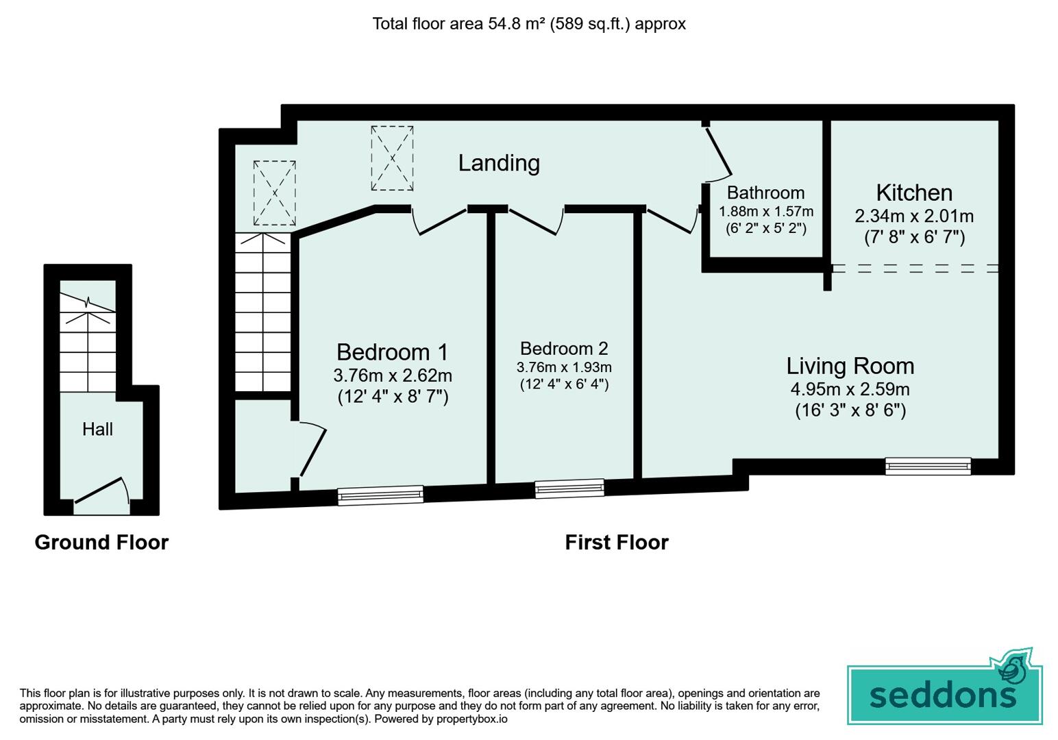 6 Bakers Mews, Fore Street, Cullompton floorplan
