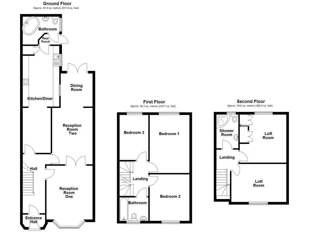 66, Lynwood Road, Blackburn floorplan