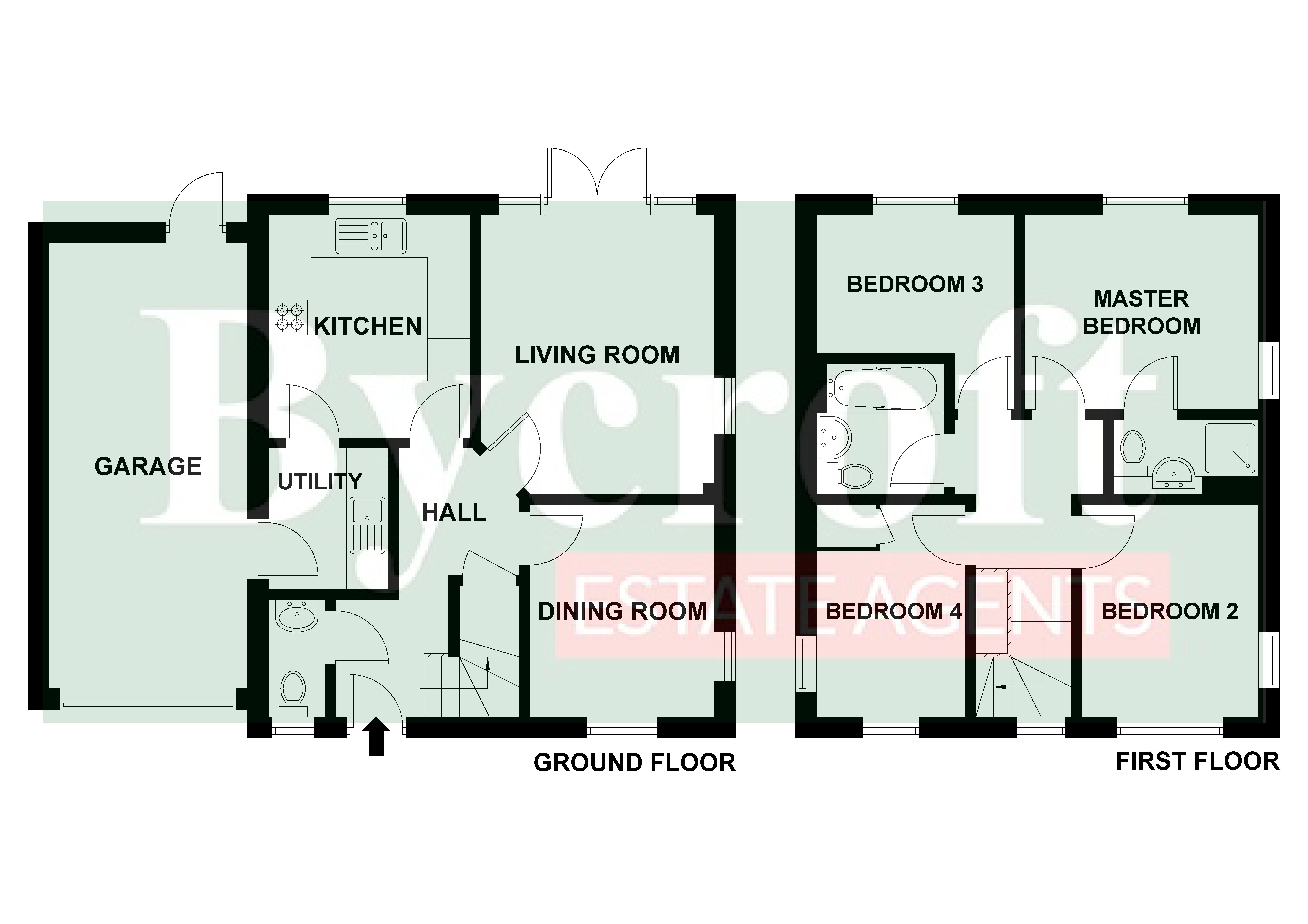32, Wainscot Drive, Great Yarmouth floorplan