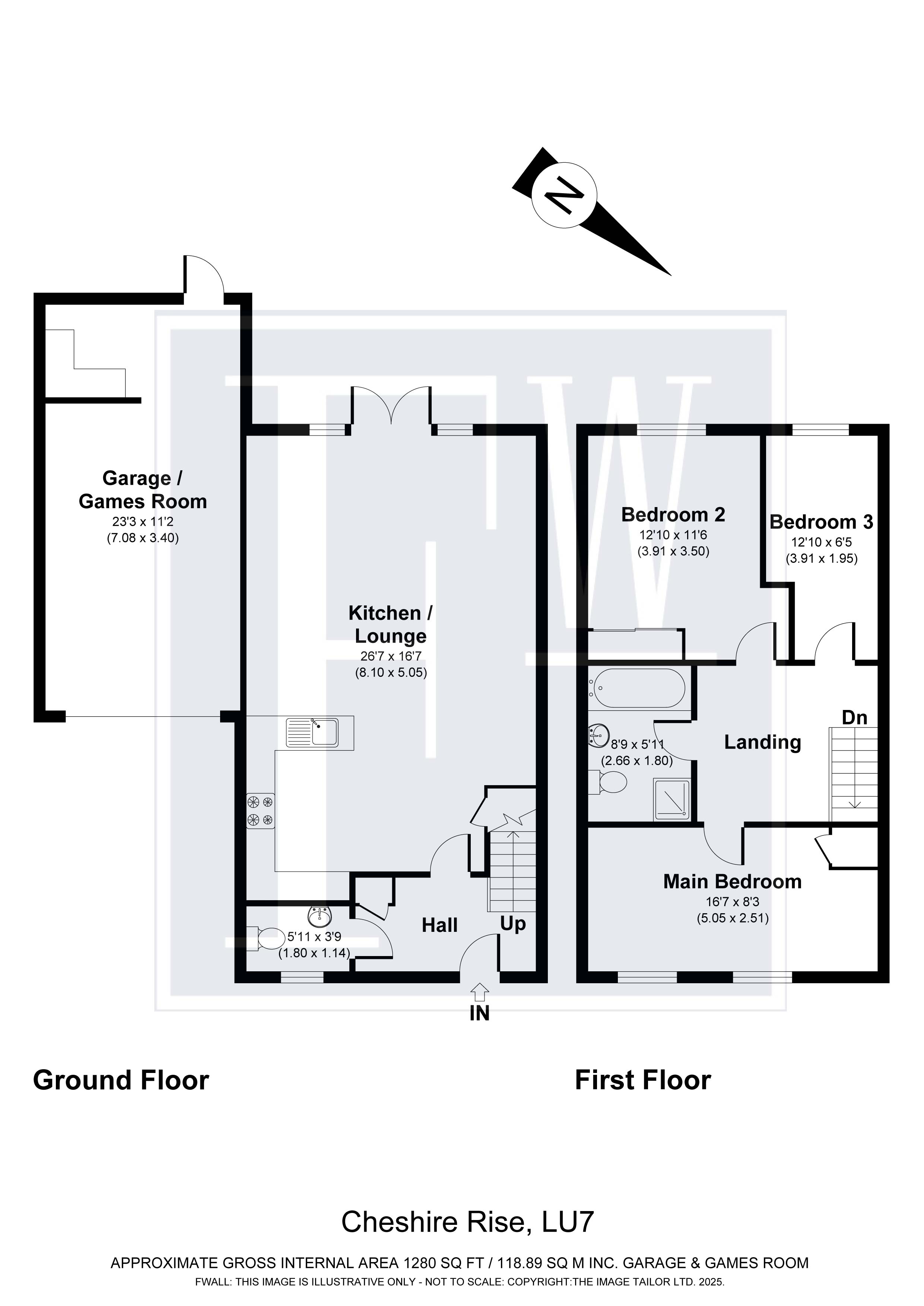 16, Cheshire Rise, Leighton Buzzard floorplan