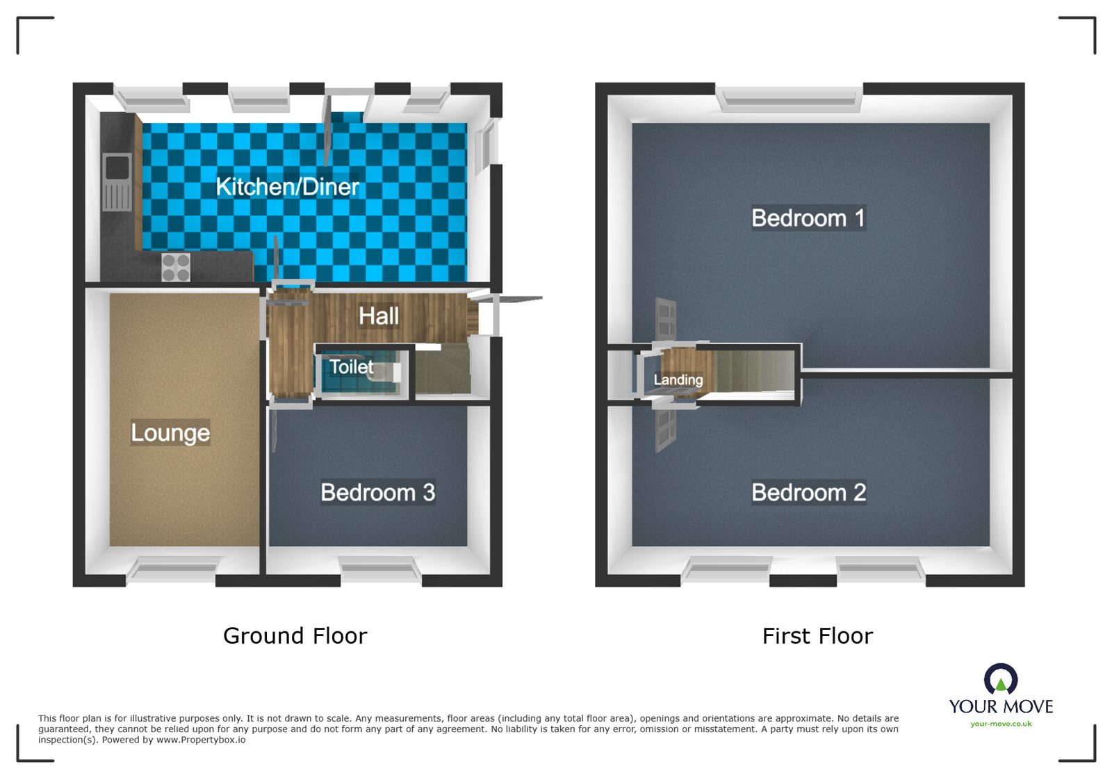 93, Marigold Crescent, West Midlands floorplan