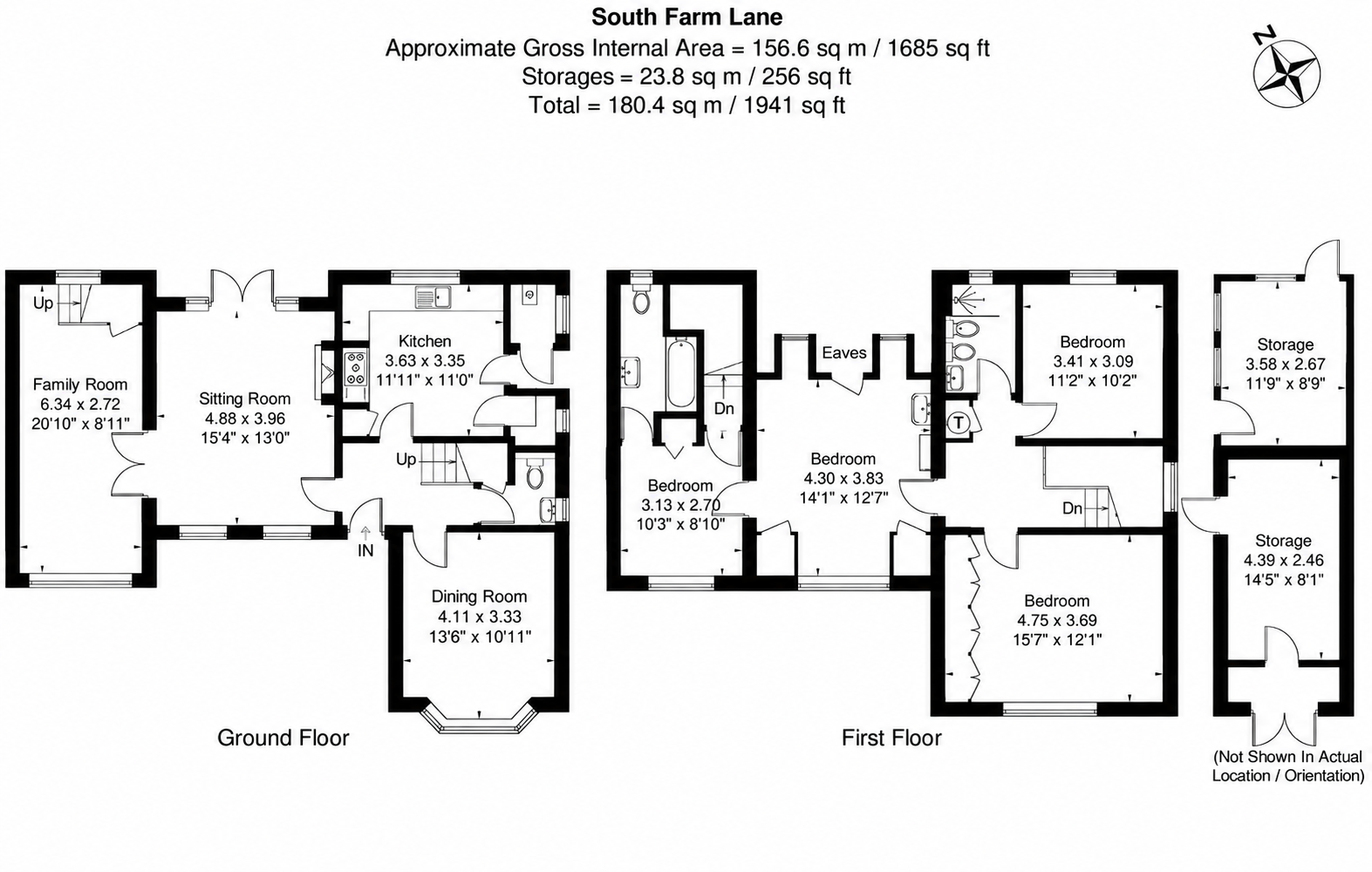 4, South Farm Lane, Surrey floorplan