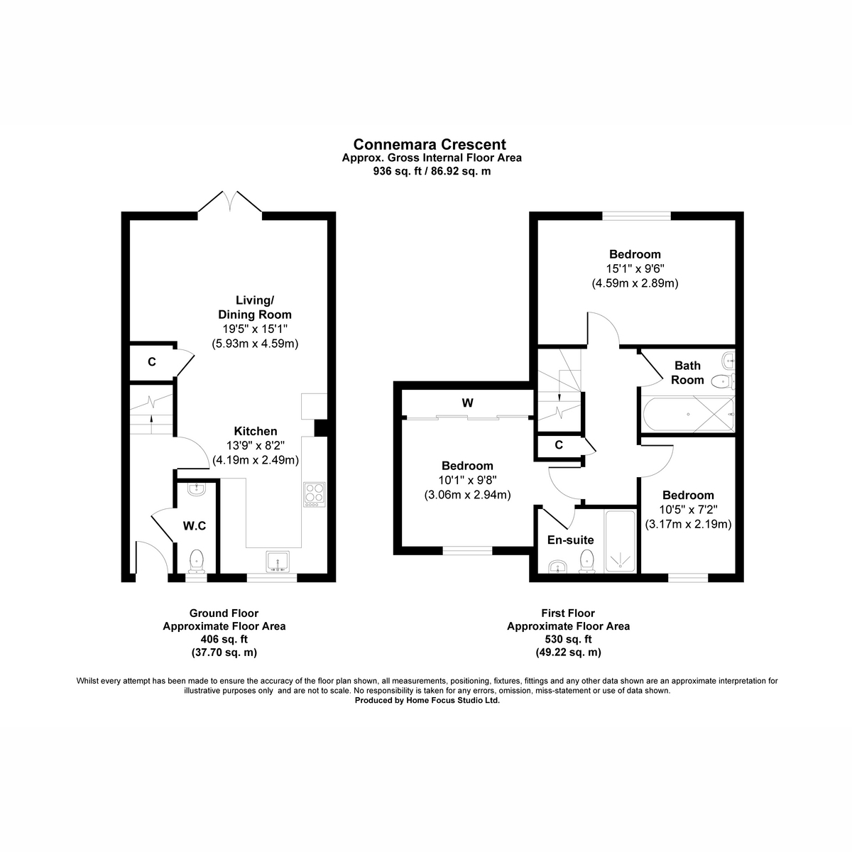 27, Connemara Crescent, Arundel floorplan