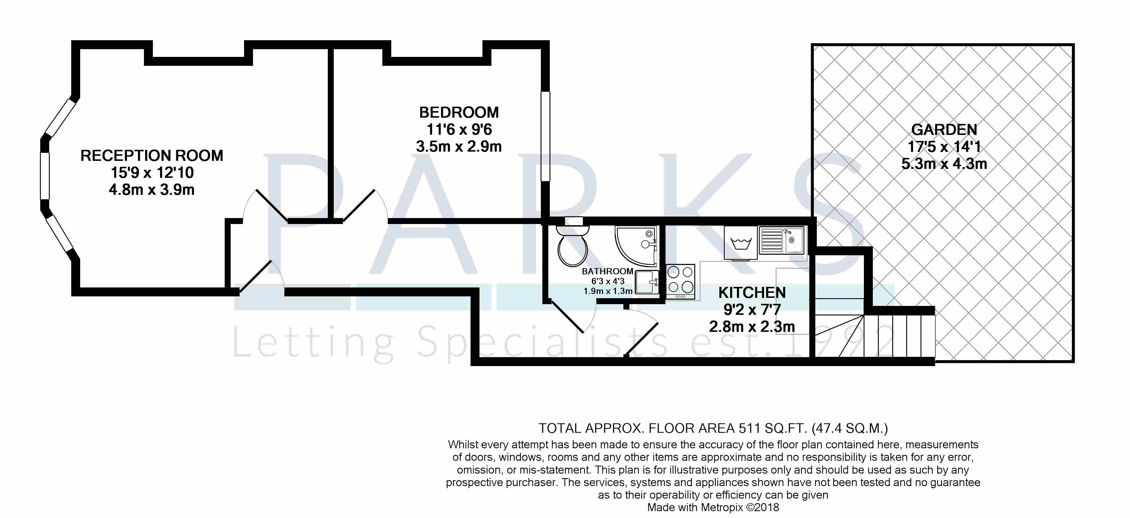 1 Bedrooms Flat to rent in Blatchington Road, Hove BN3